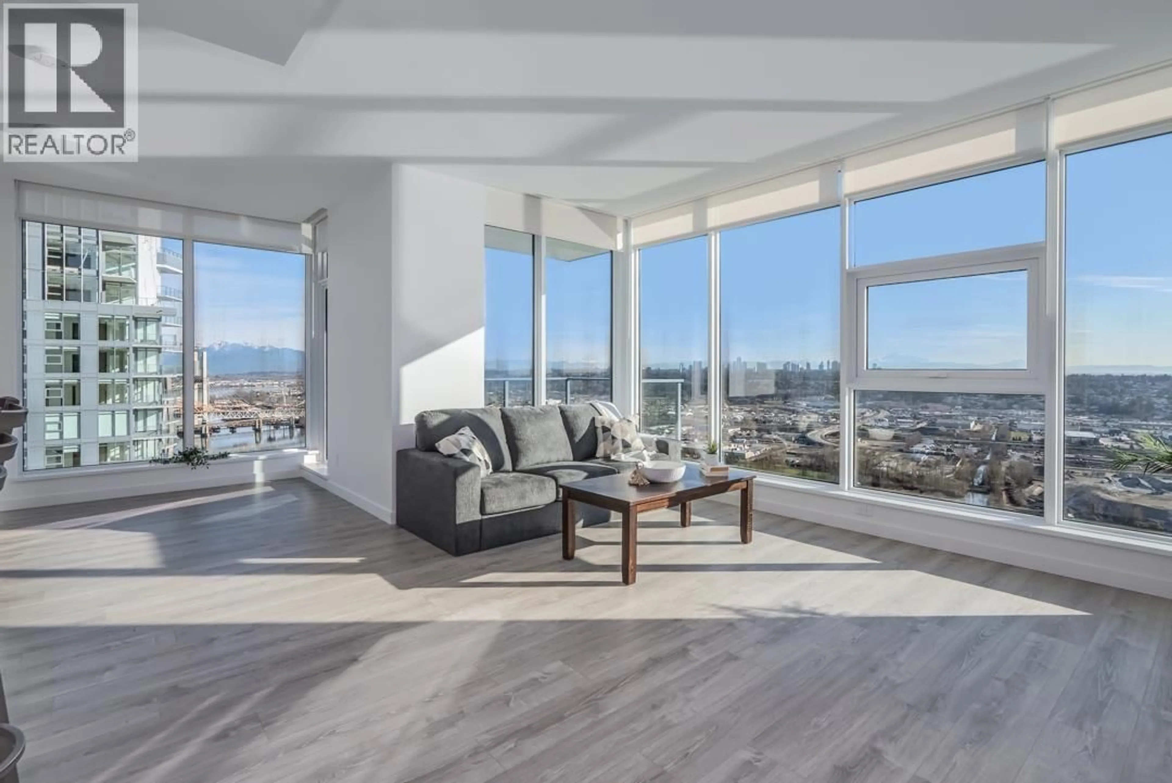 Living room with furniture, unknown for 3907 - 680 QUAYSIDE DRIVE, New Westminster British Columbia V3M0P2