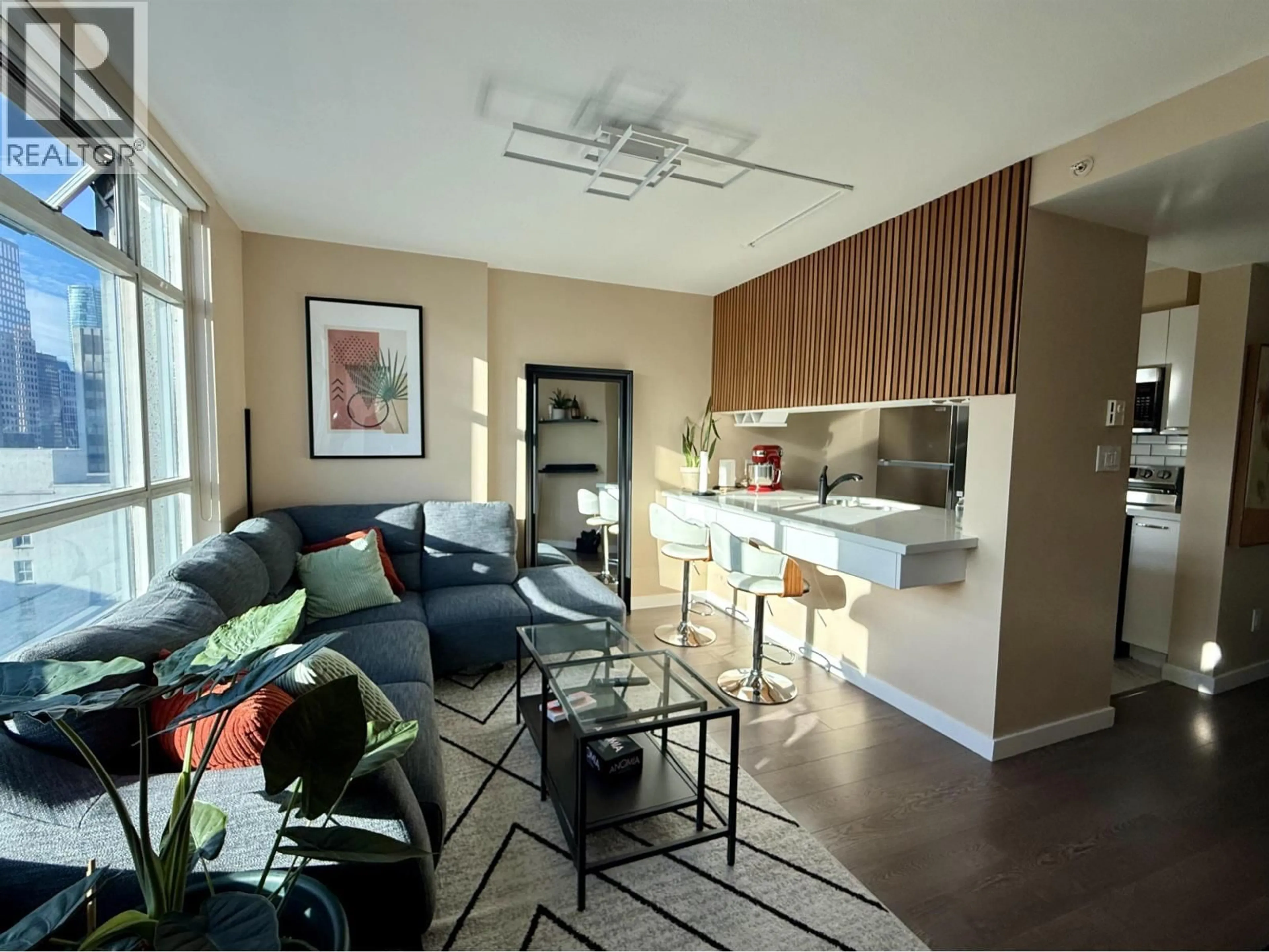 Living room with furniture, unknown for 1701 - 438 SEYMOUR STREET, Vancouver British Columbia V6B6H4