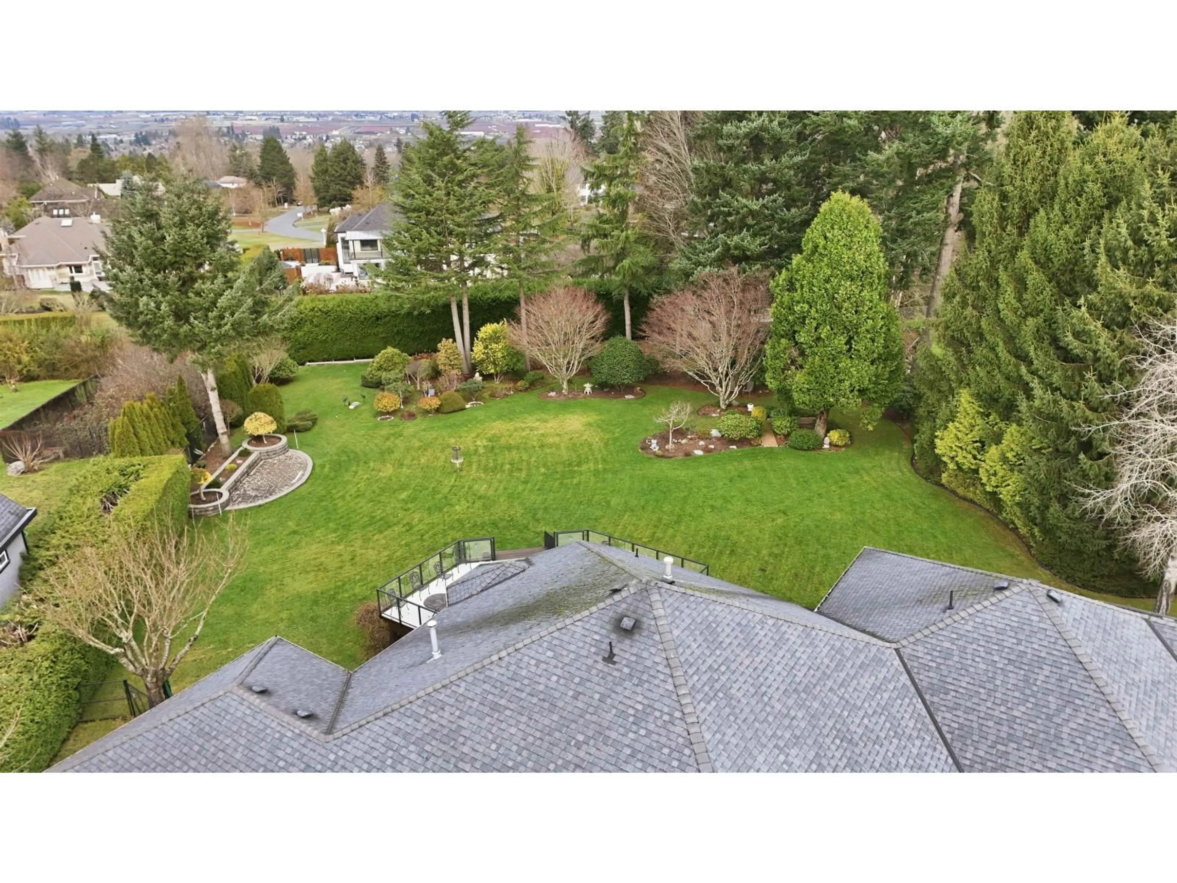 A pic from outside/outdoor area/front of a property/back of a property/a pic from drone, mountain view for 16533 26 AVENUE, Surrey British Columbia V3Z9W9