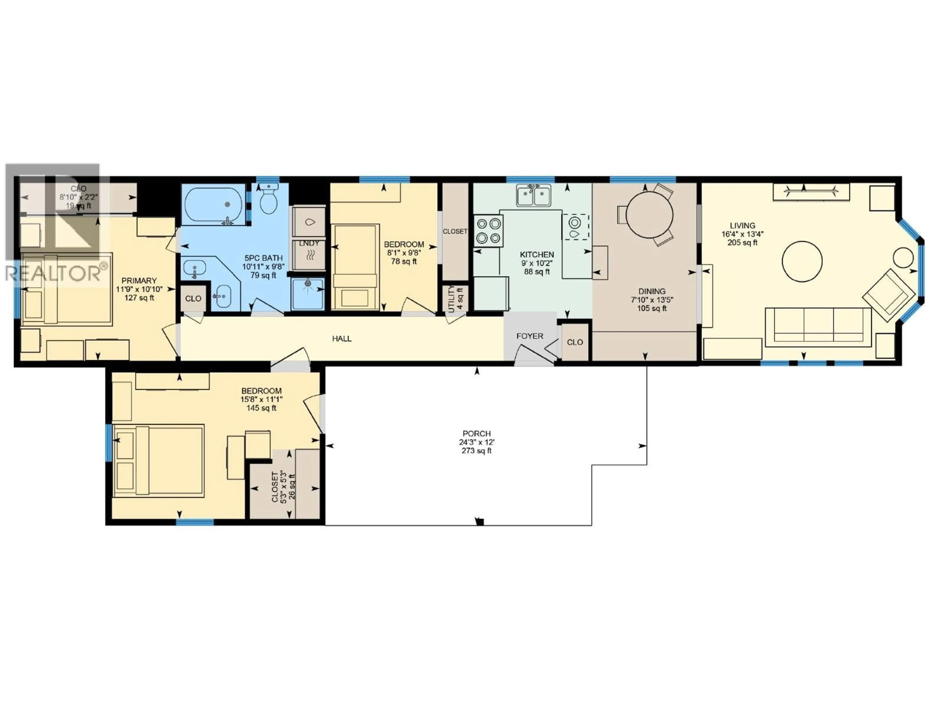 Floor plan for 28 - 5575 MASON ROAD, Sechelt British Columbia V7Z0K9