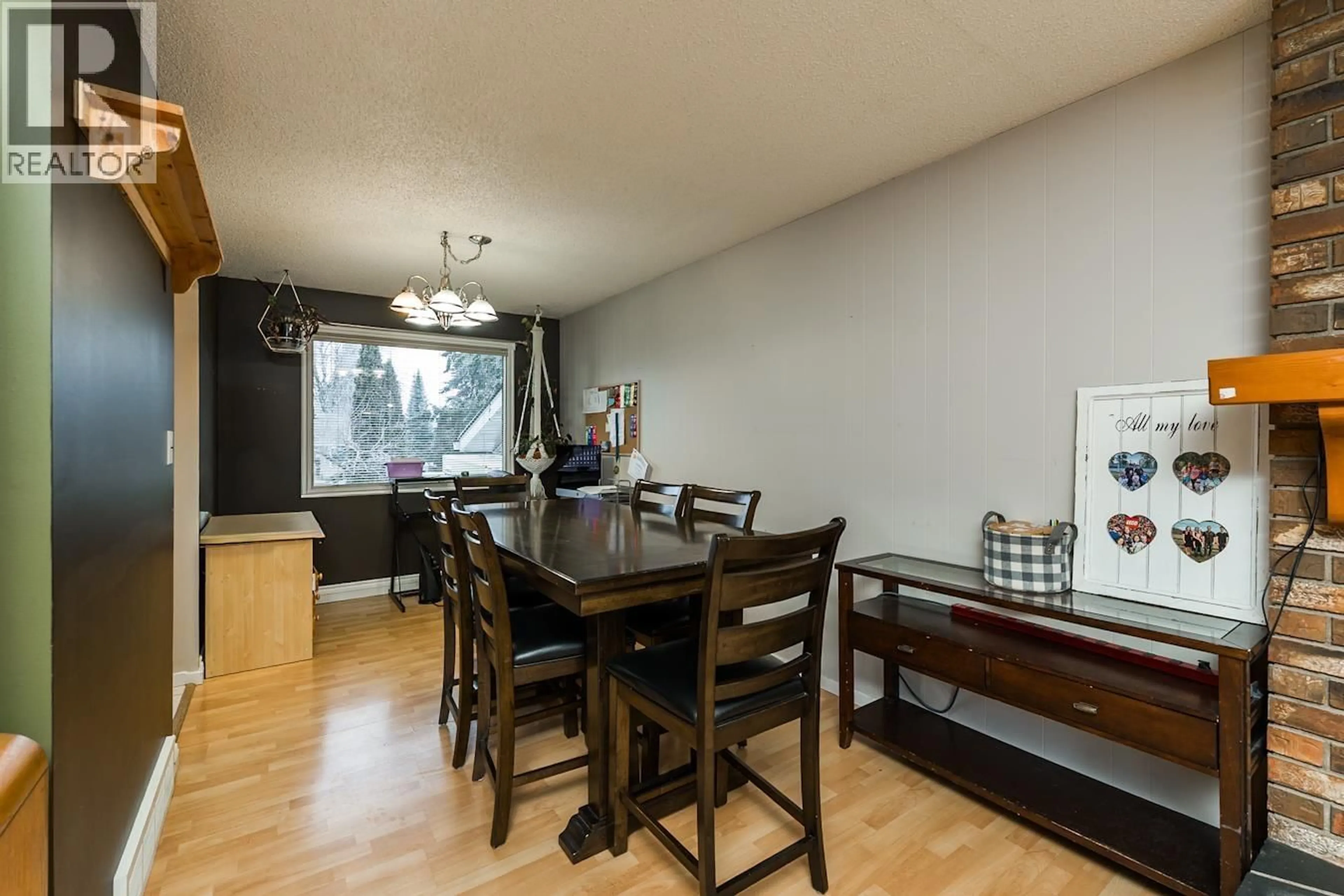 Dining room, wood/laminate floor for 7386 IMPERIAL PLACE, Prince George British Columbia V2N2T9