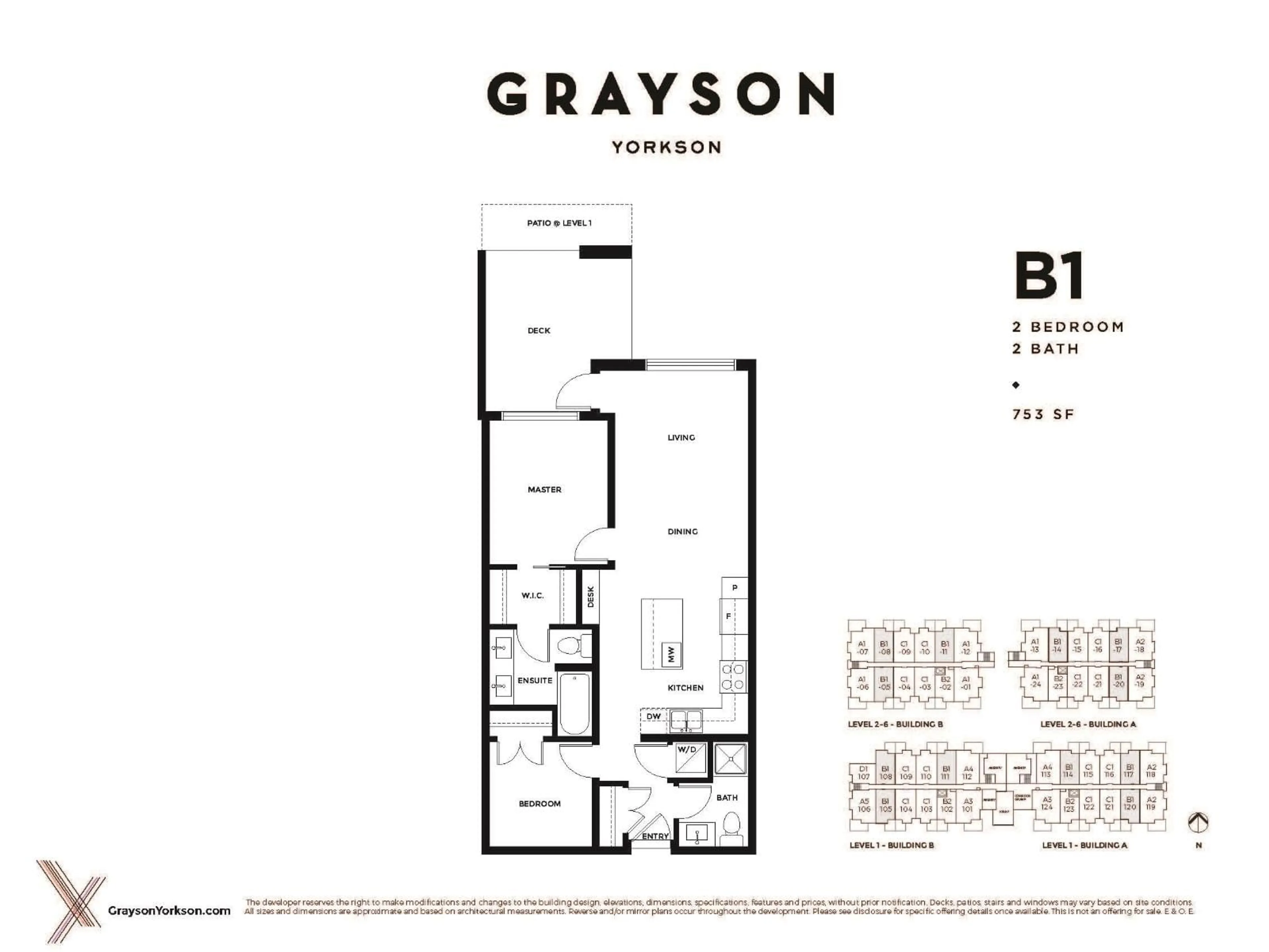 Floor plan for 617 - 20673 78 AVENUE, Langley British Columbia V2Y3K1