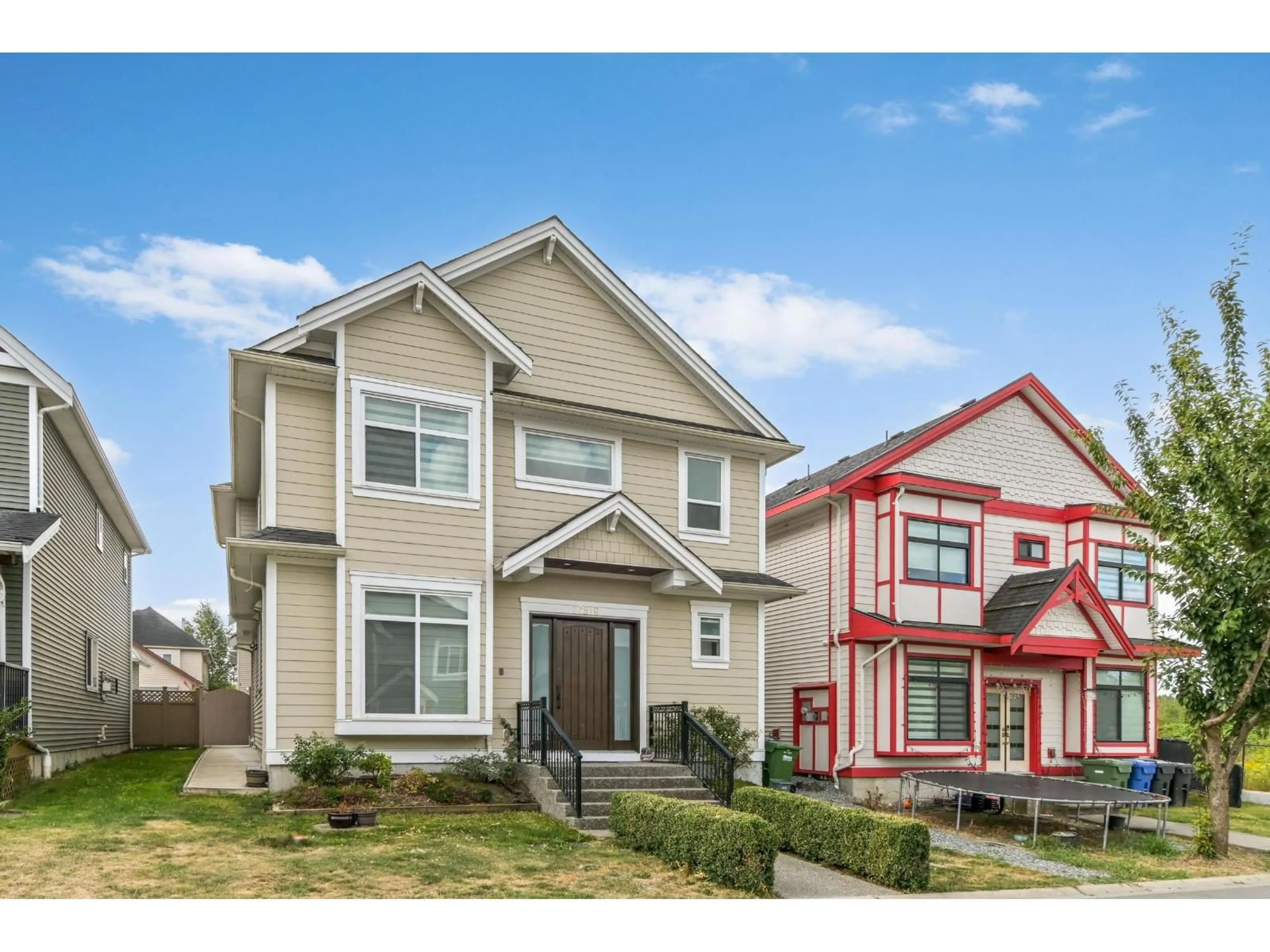 Home with vinyl exterior material, street for 27916 CONDUCTOR DRIVE, Abbotsford British Columbia V4W3G3