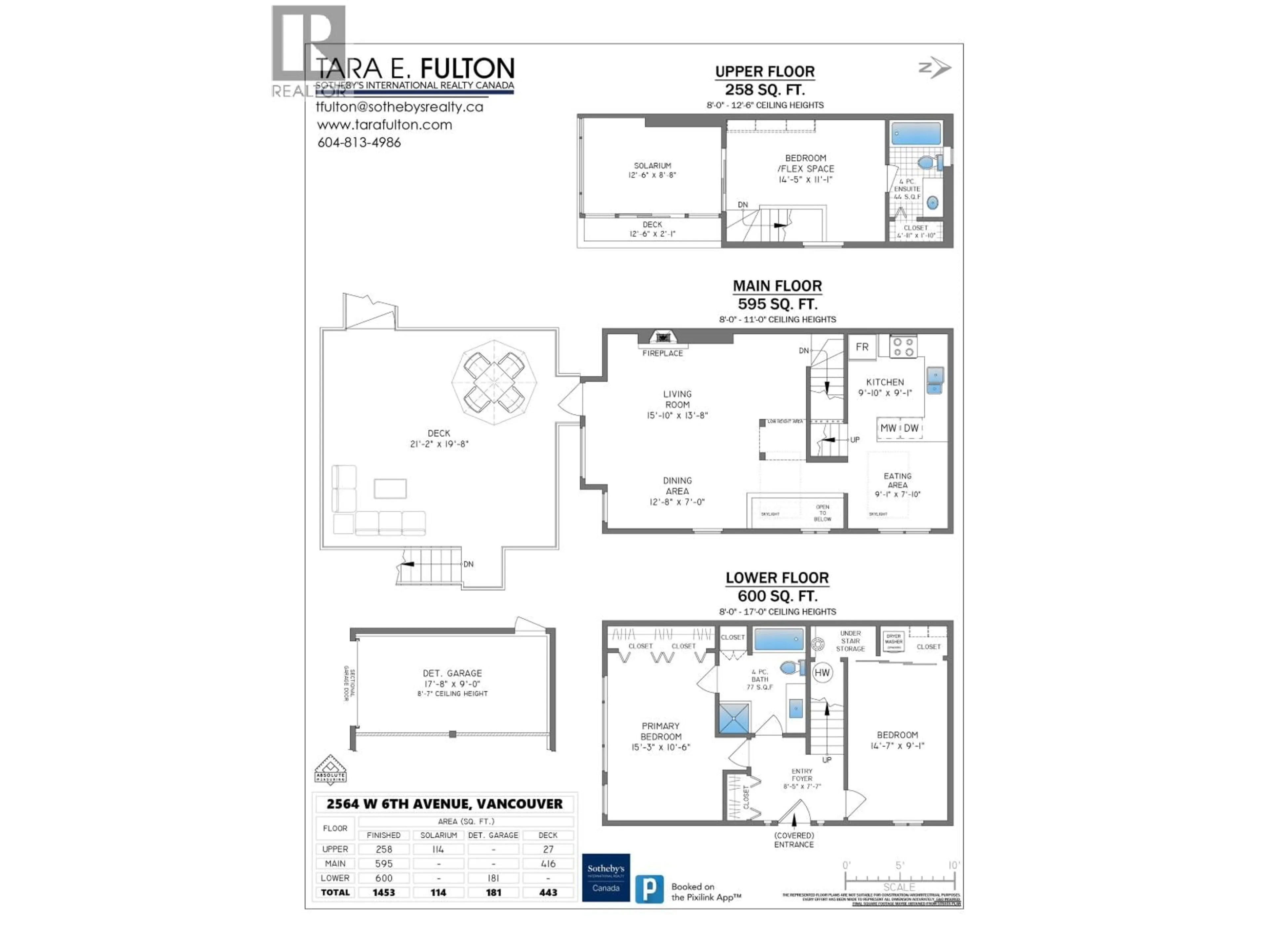 Floor plan for 2564 6TH AVENUE, Vancouver British Columbia V6K1W5