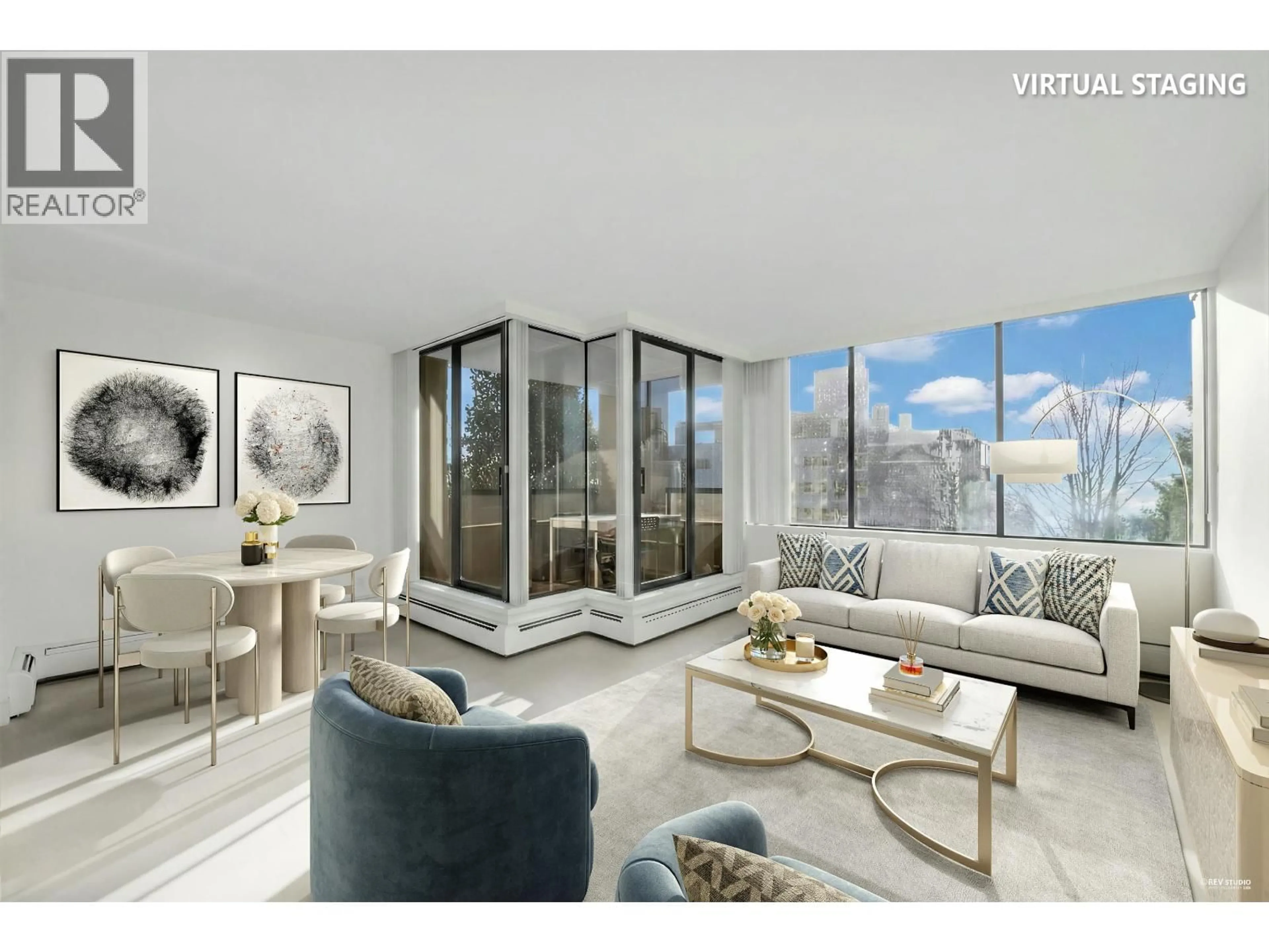 Living room with furniture, unknown for 502 - 1737 DUCHESS AVENUE, West Vancouver British Columbia V7V1P8