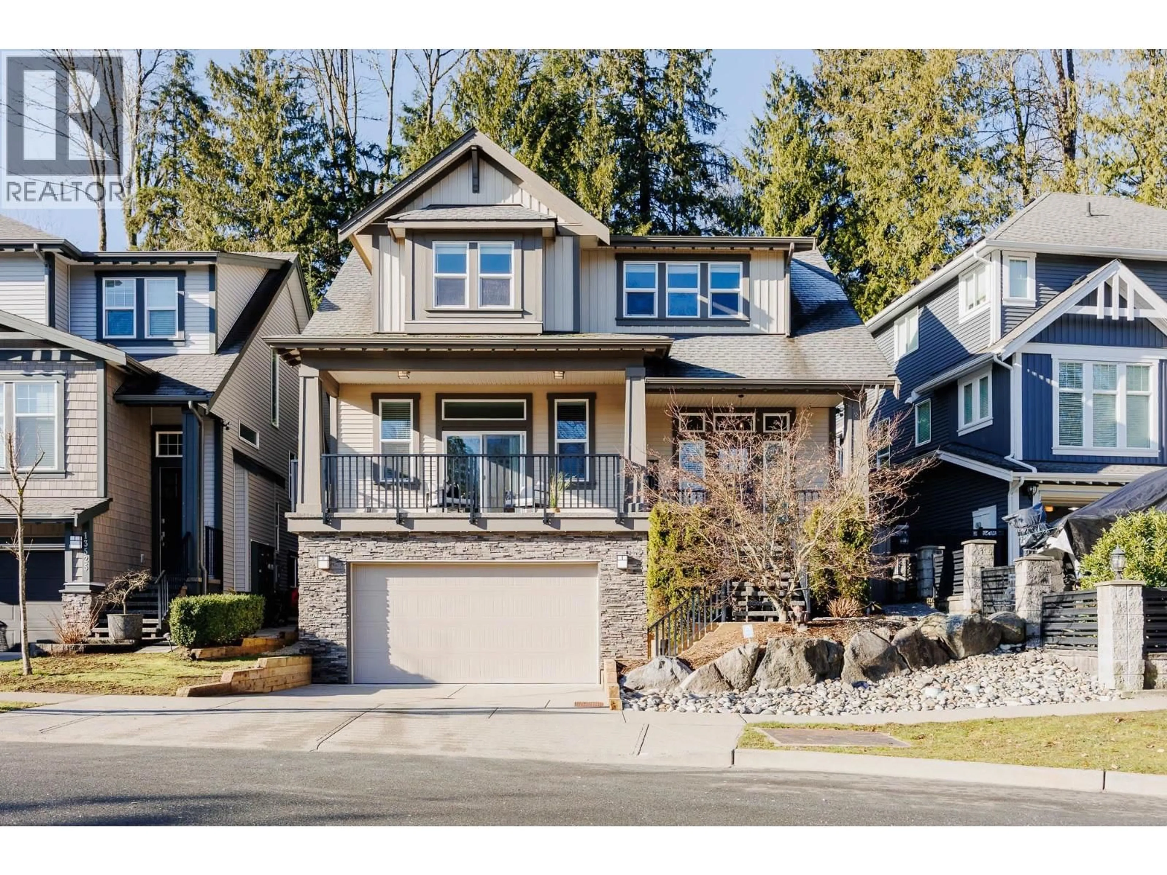 Home with vinyl exterior material, street for 13533 NELSON PEAK DRIVE, Maple Ridge British Columbia V4R0G1