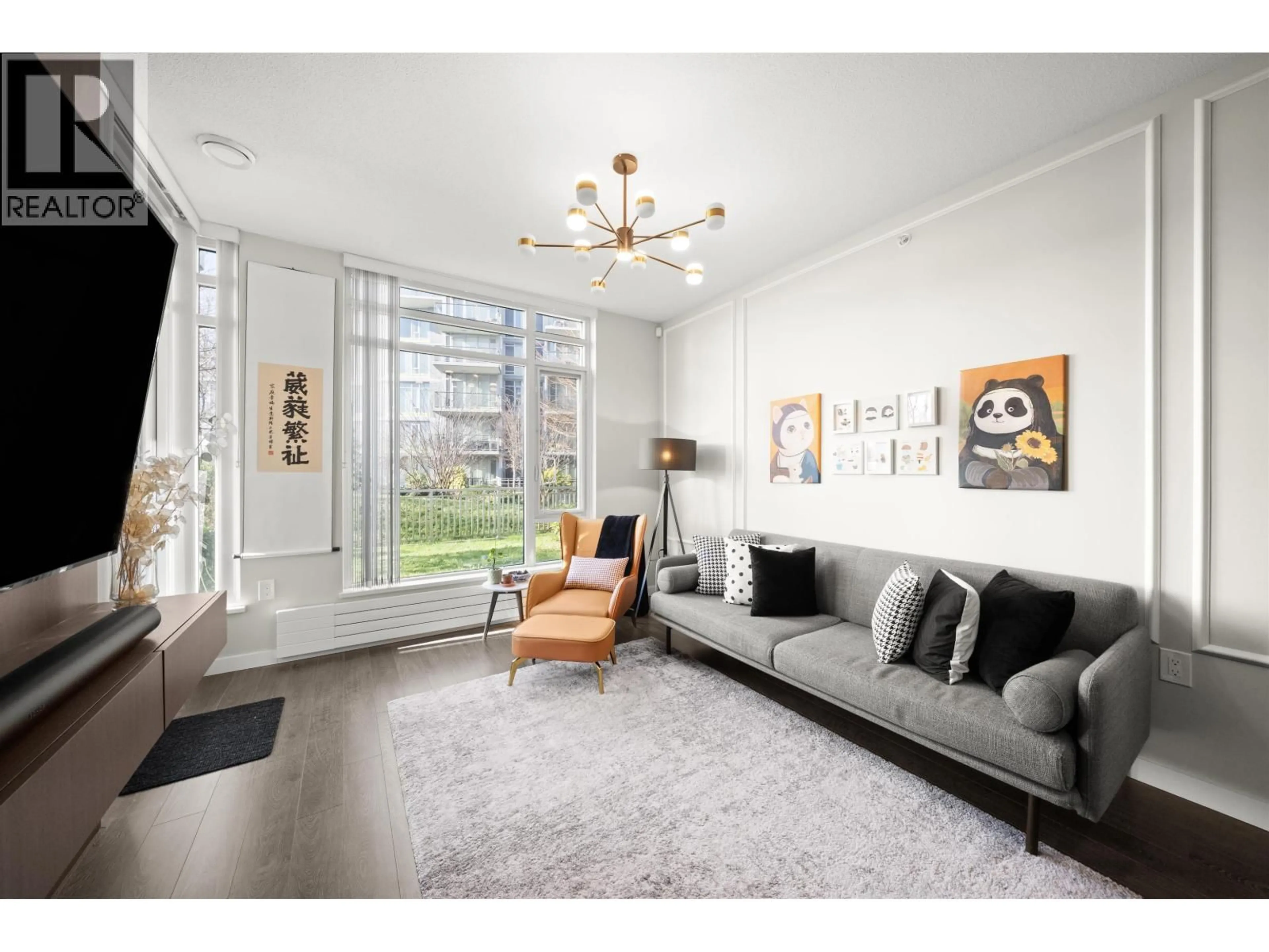 Living room with furniture, unknown for 106 - 3188 RIVERWALK AVENUE, Vancouver British Columbia V5S0E7