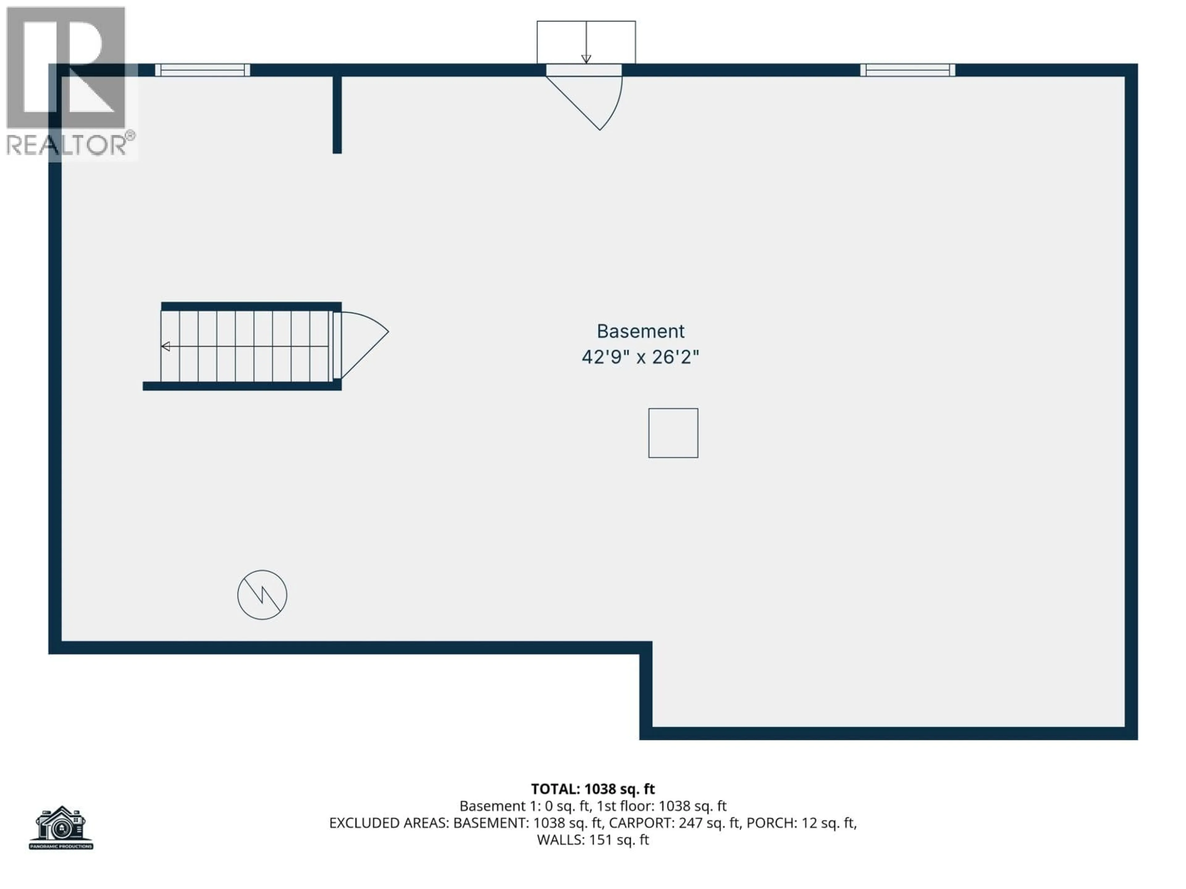 Floor plan for 1012 CONRAD CRESCENT, Esler / Dog Creek British Columbia V2G3M4
