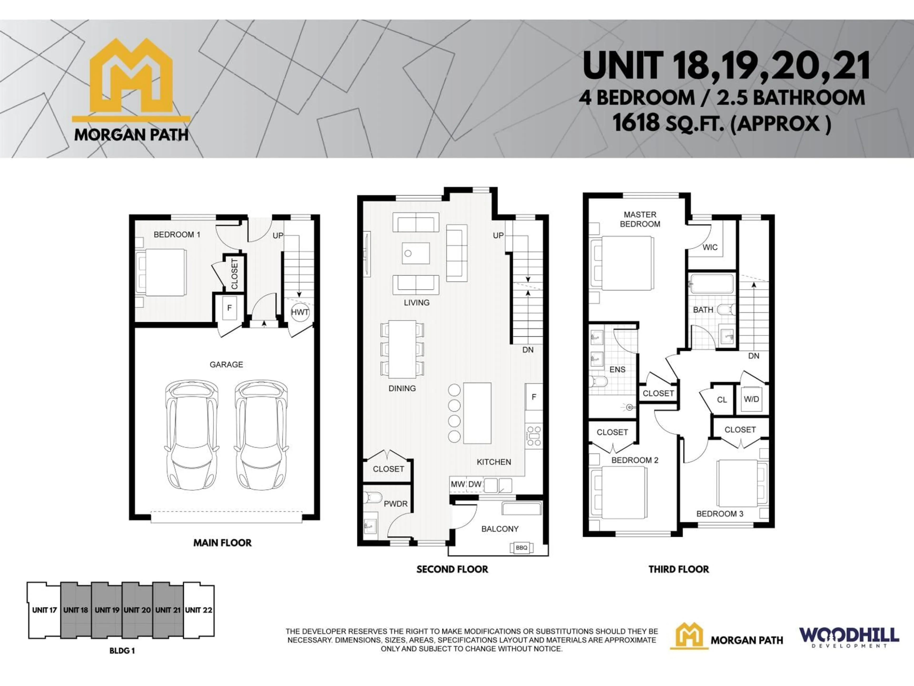 Floor plan for 21 - 2655 158 STREET, Surrey British Columbia V3Z0B7