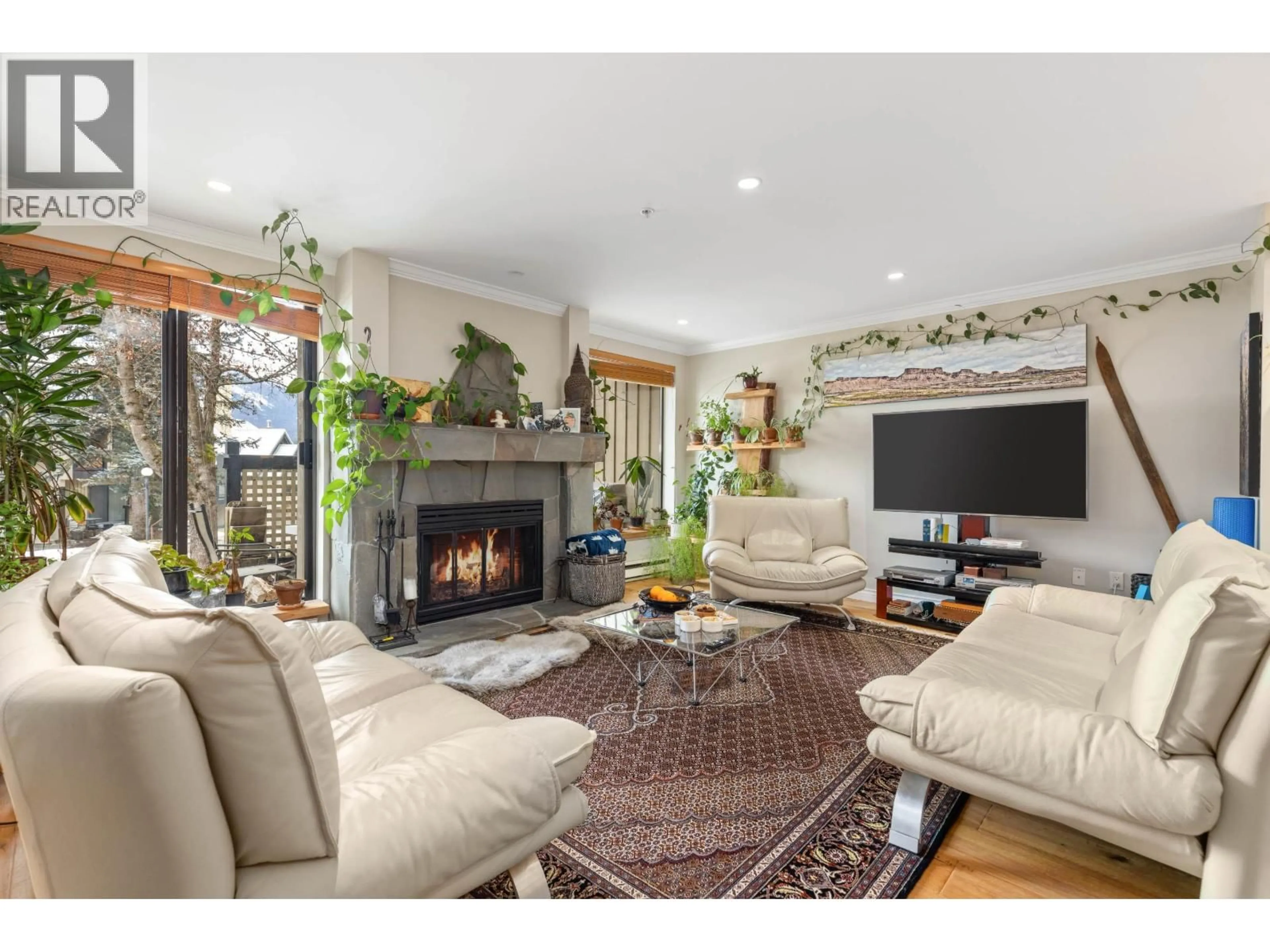 Living room with furniture, unknown for 18 - 4637 BLACKCOMB WAY, Whistler British Columbia V8E0Y6