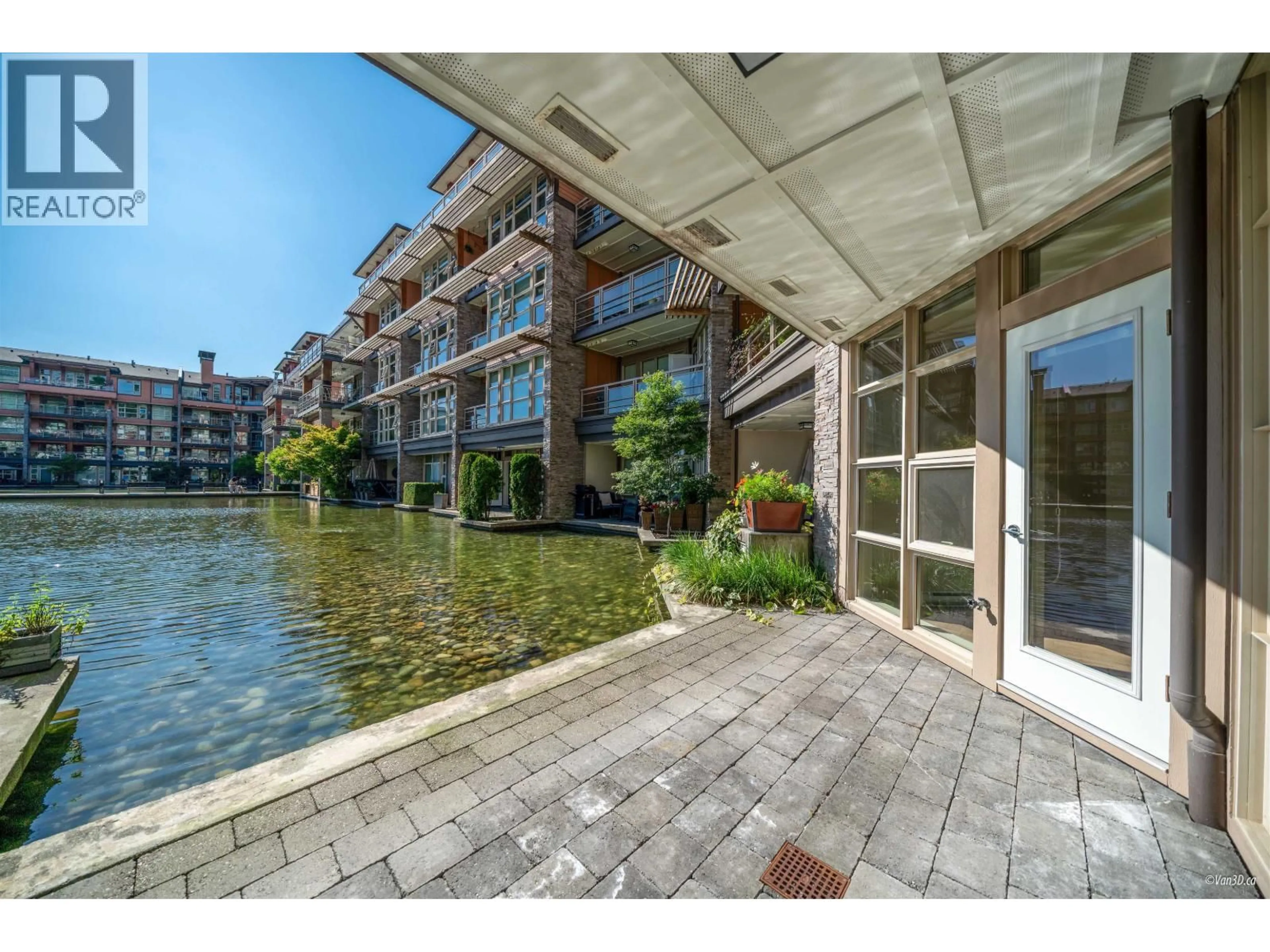 Patio, water/lake/river/ocean view for 111 - 3606 ALDERCREST DRIVE, North Vancouver British Columbia V7G0A3