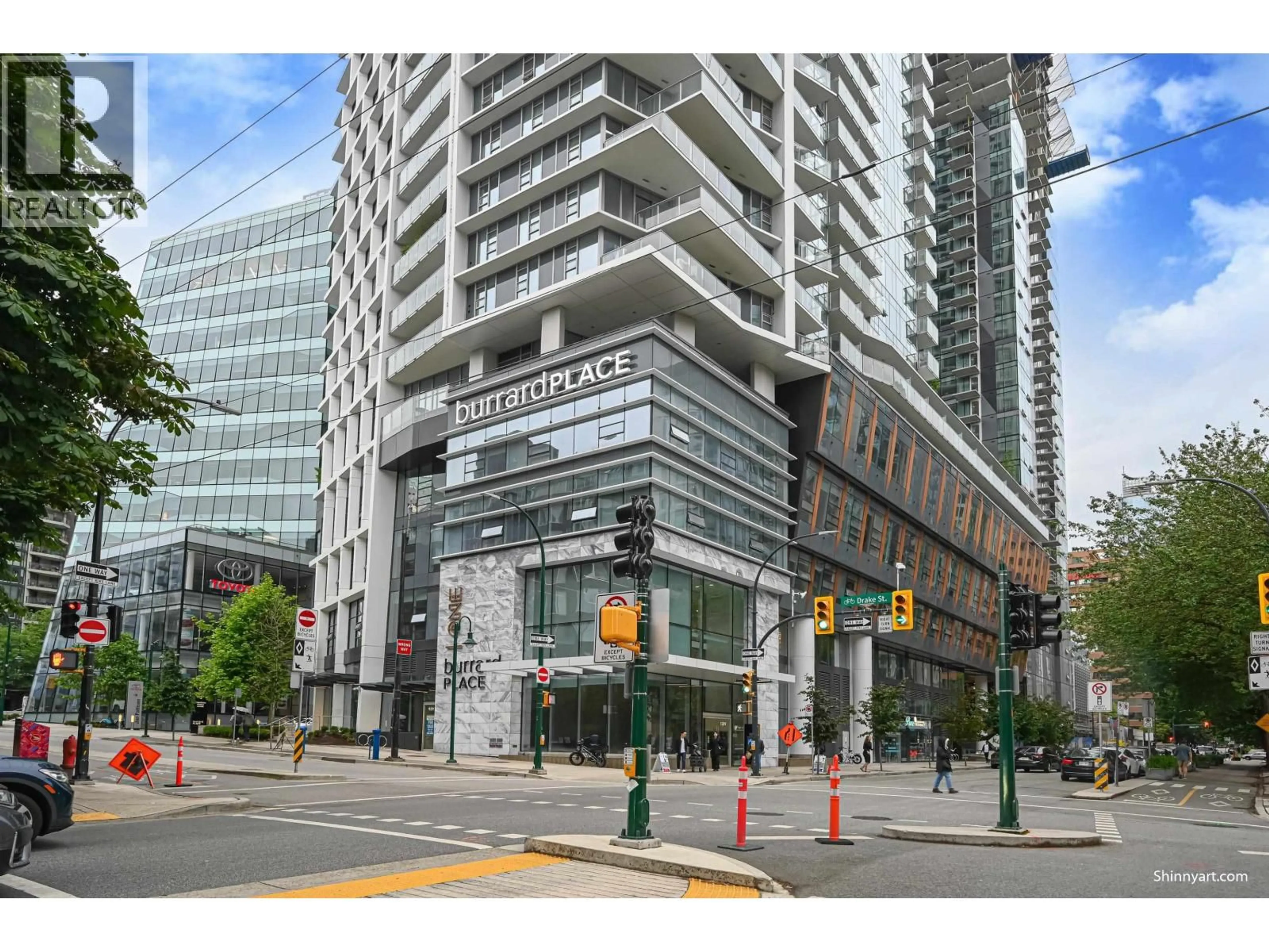 Indoor foyer for 1009 - 1289 HORNBY STREET, Vancouver British Columbia V6Z0G7