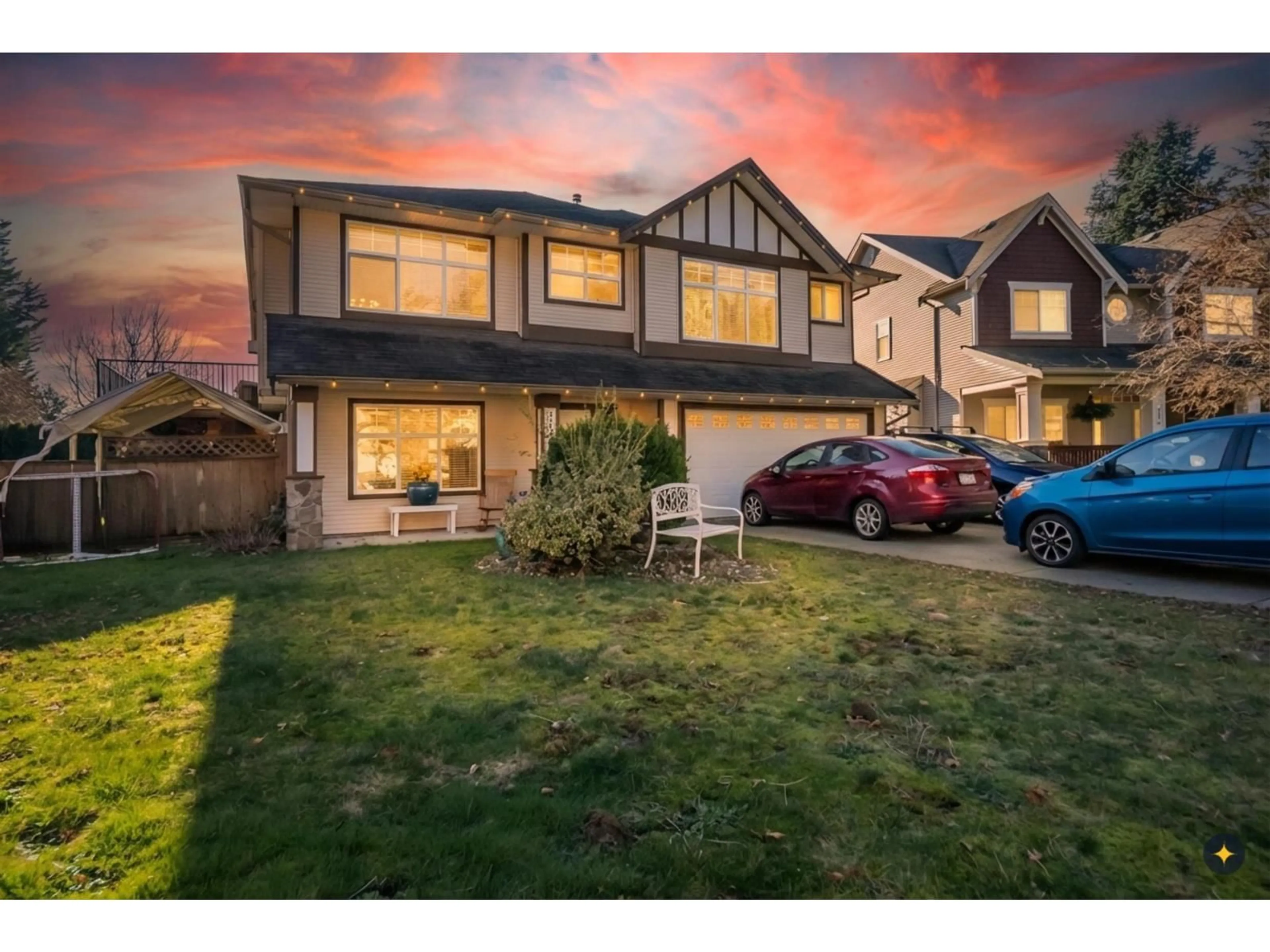 A pic from outside/outdoor area/front of a property/back of a property/a pic from drone, street for 34740 FENMO PLACE, Mission British Columbia V2V7N6