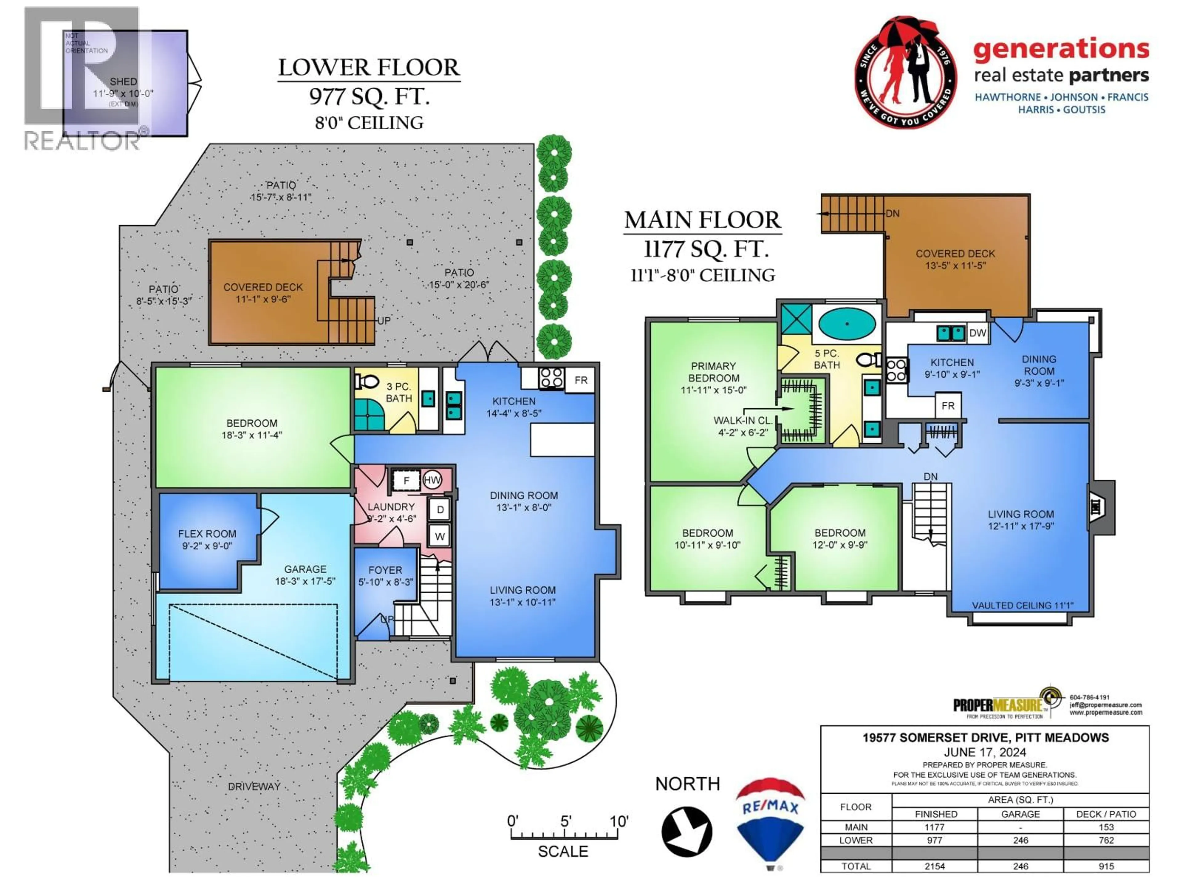 Floor plan for 19577 SOMERSET DRIVE, Pitt Meadows British Columbia V3Y2L5