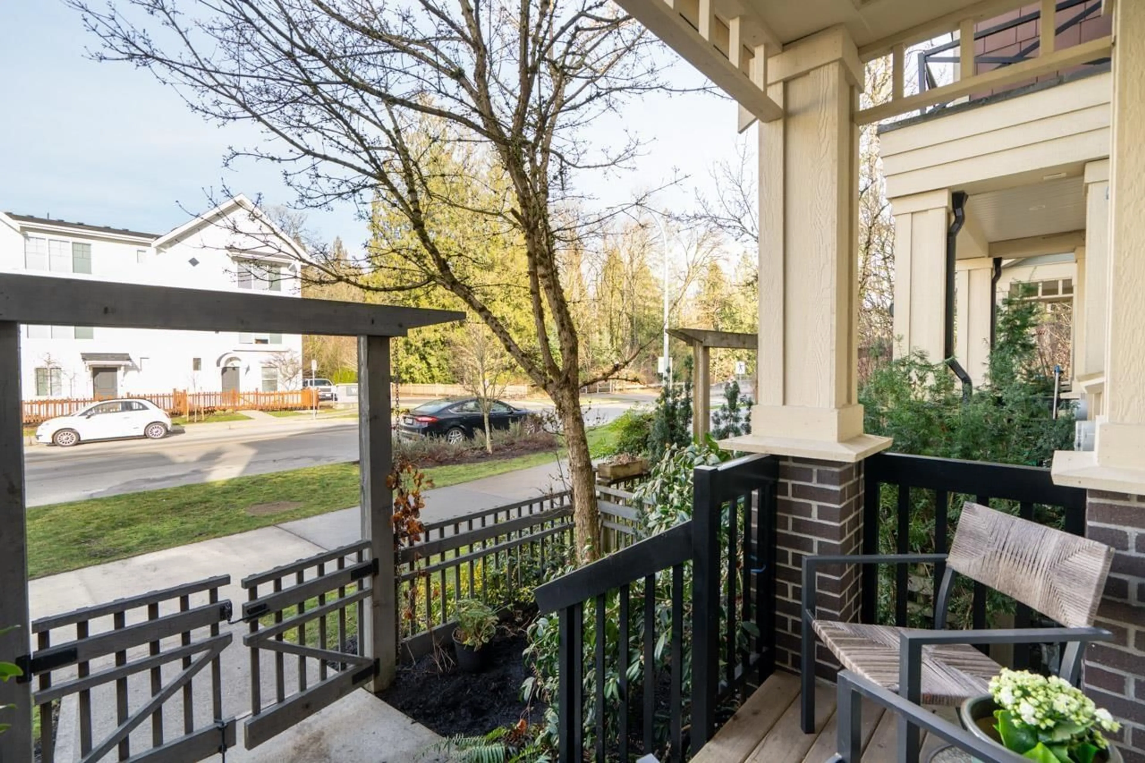 Patio, city buildings view from balcony for 20450 84 AVENUE, Langley British Columbia V2Y0R6