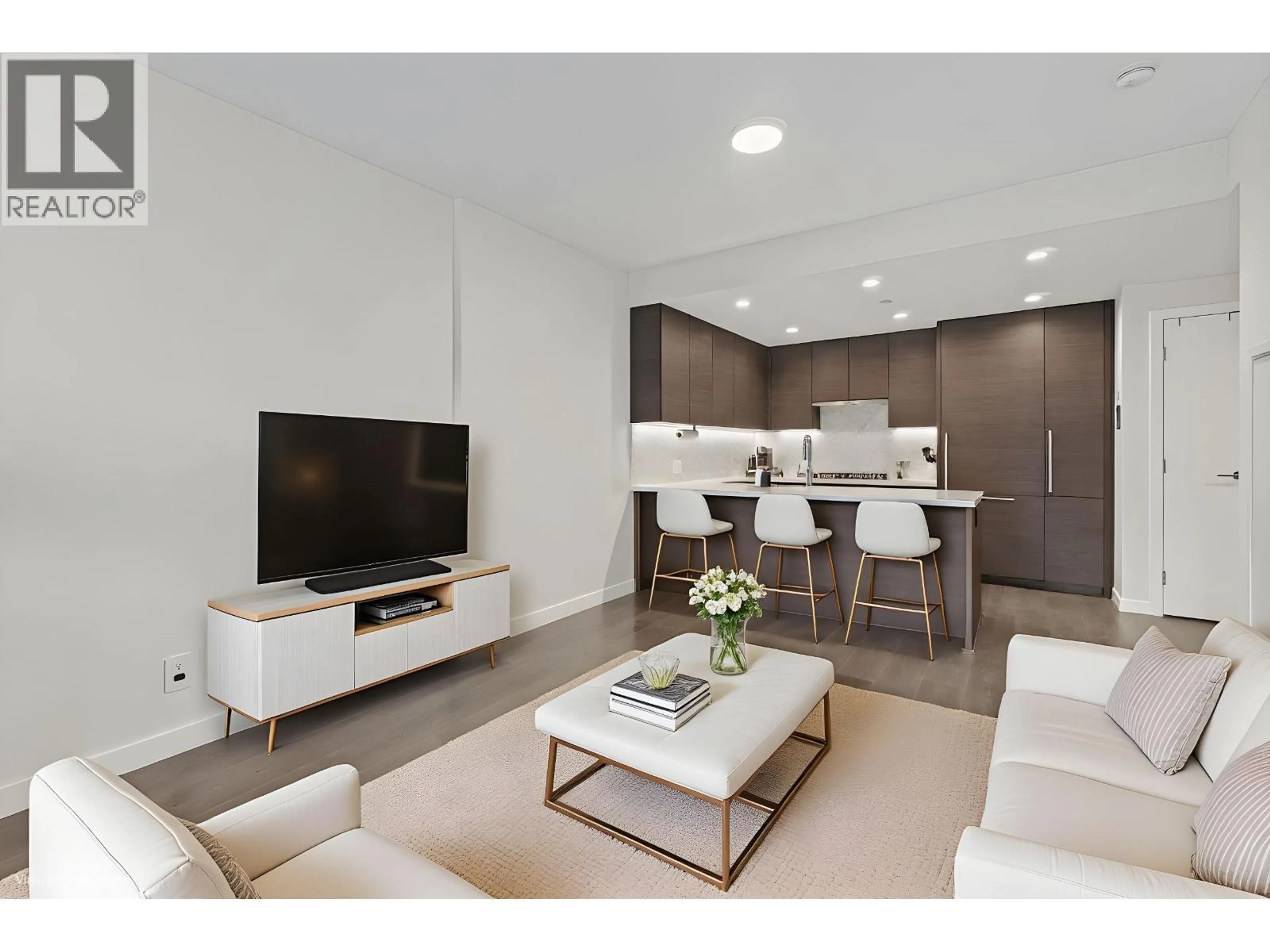 Living room with furniture, unknown for 405 - 305 MORRISSEY ROAD, Port Moody British Columbia V3H0M3