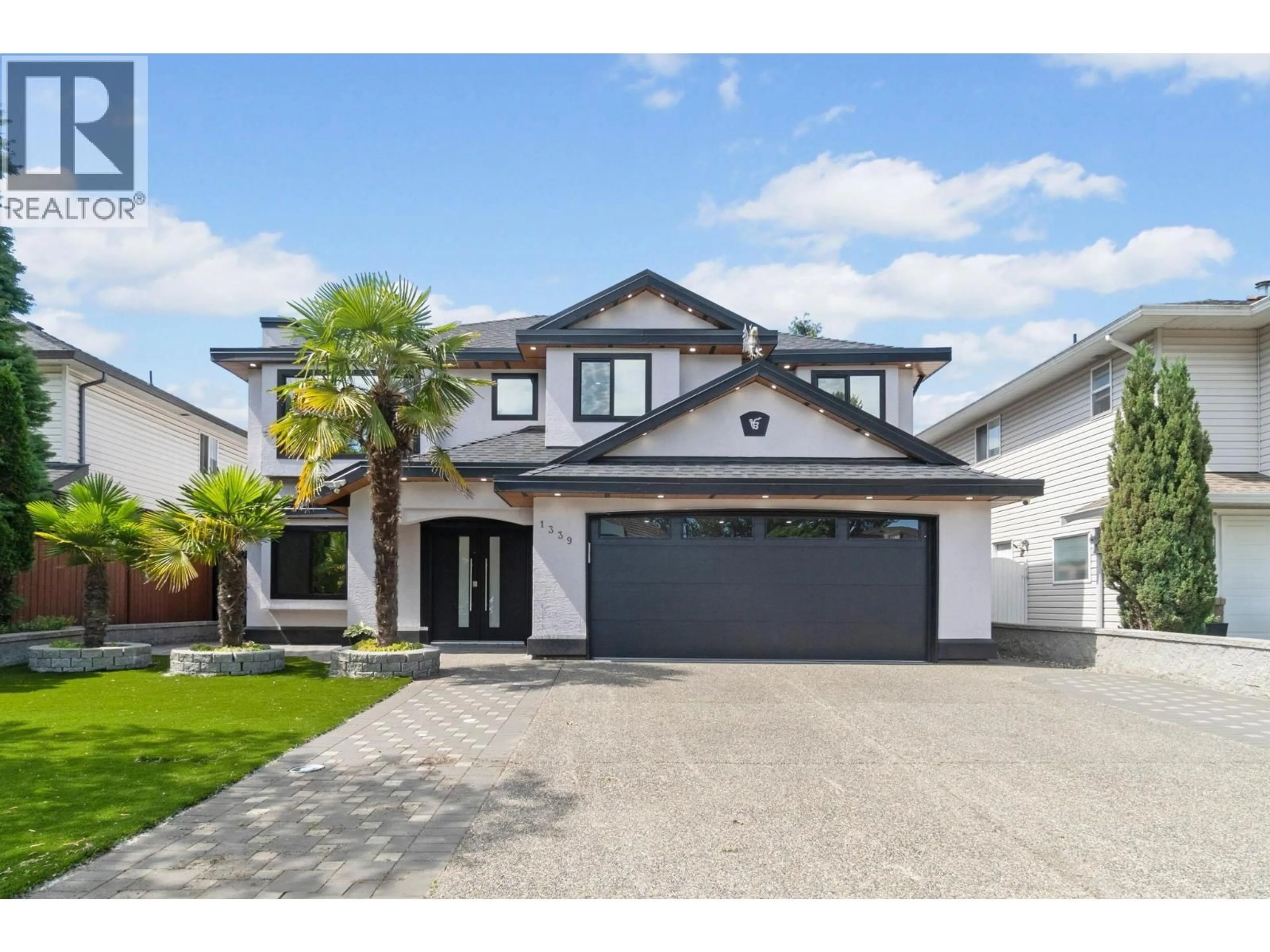 Home with vinyl exterior material, street for 1339 RAMA AVENUE, New Westminster British Columbia V3M6T6