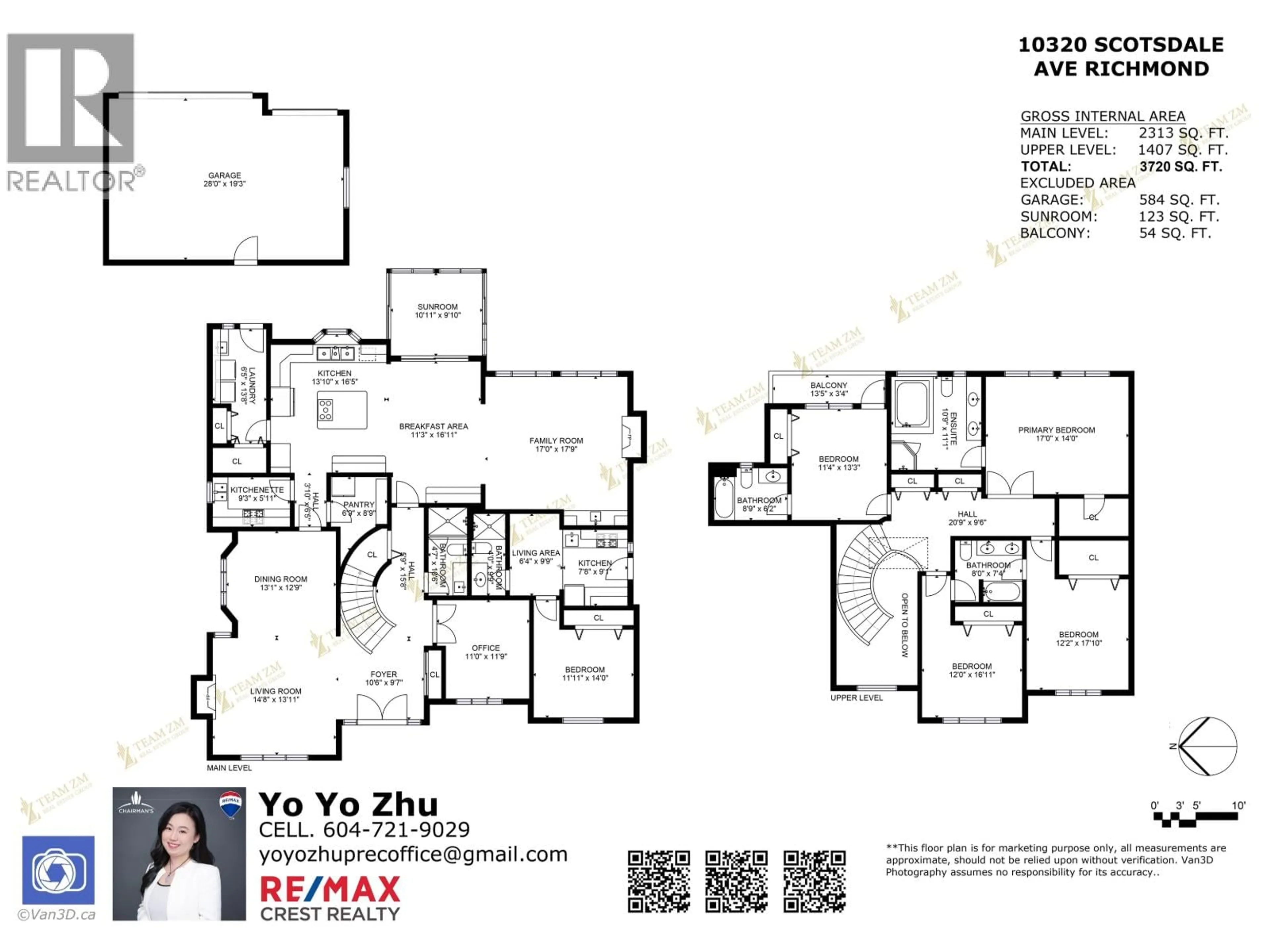 Floor plan for 10320 SCOTSDALE AVENUE, Richmond British Columbia V7E3V1