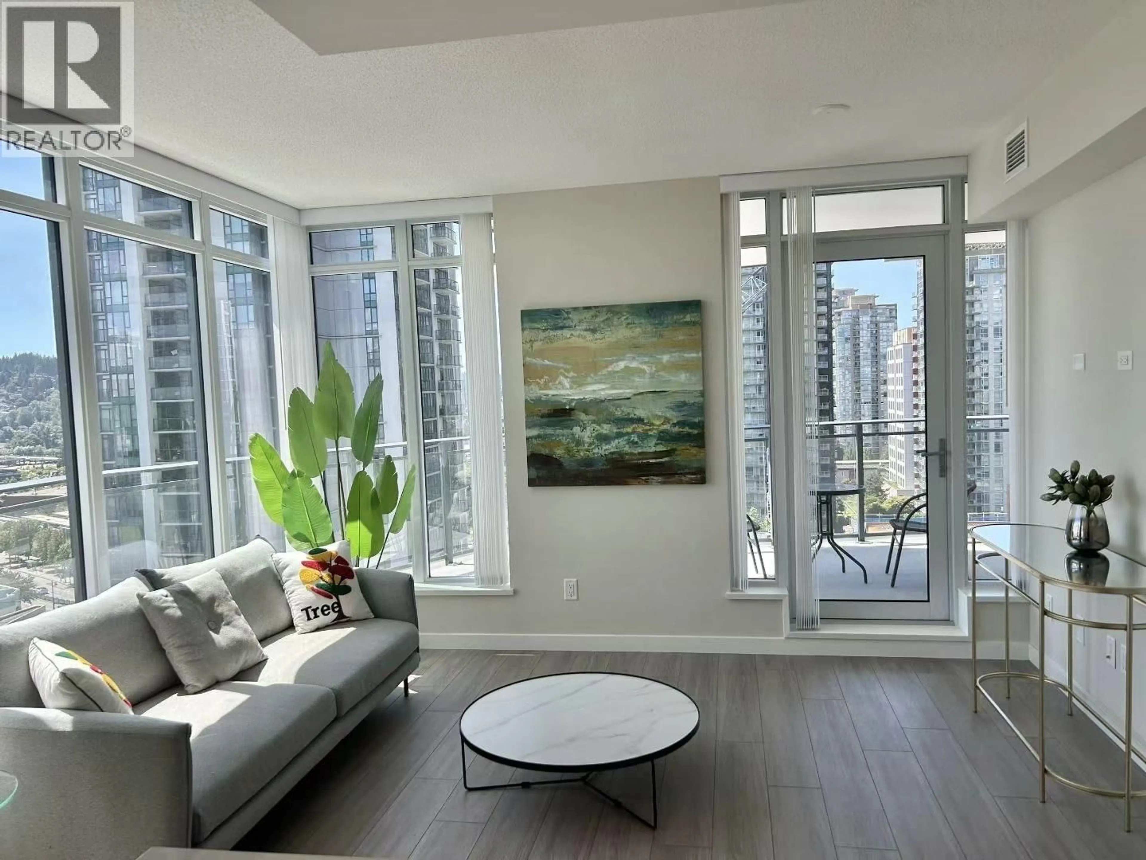 Living room with furniture, unknown for 1506 - 1182 WESTWOOD STREET, Coquitlam British Columbia V3B0T9