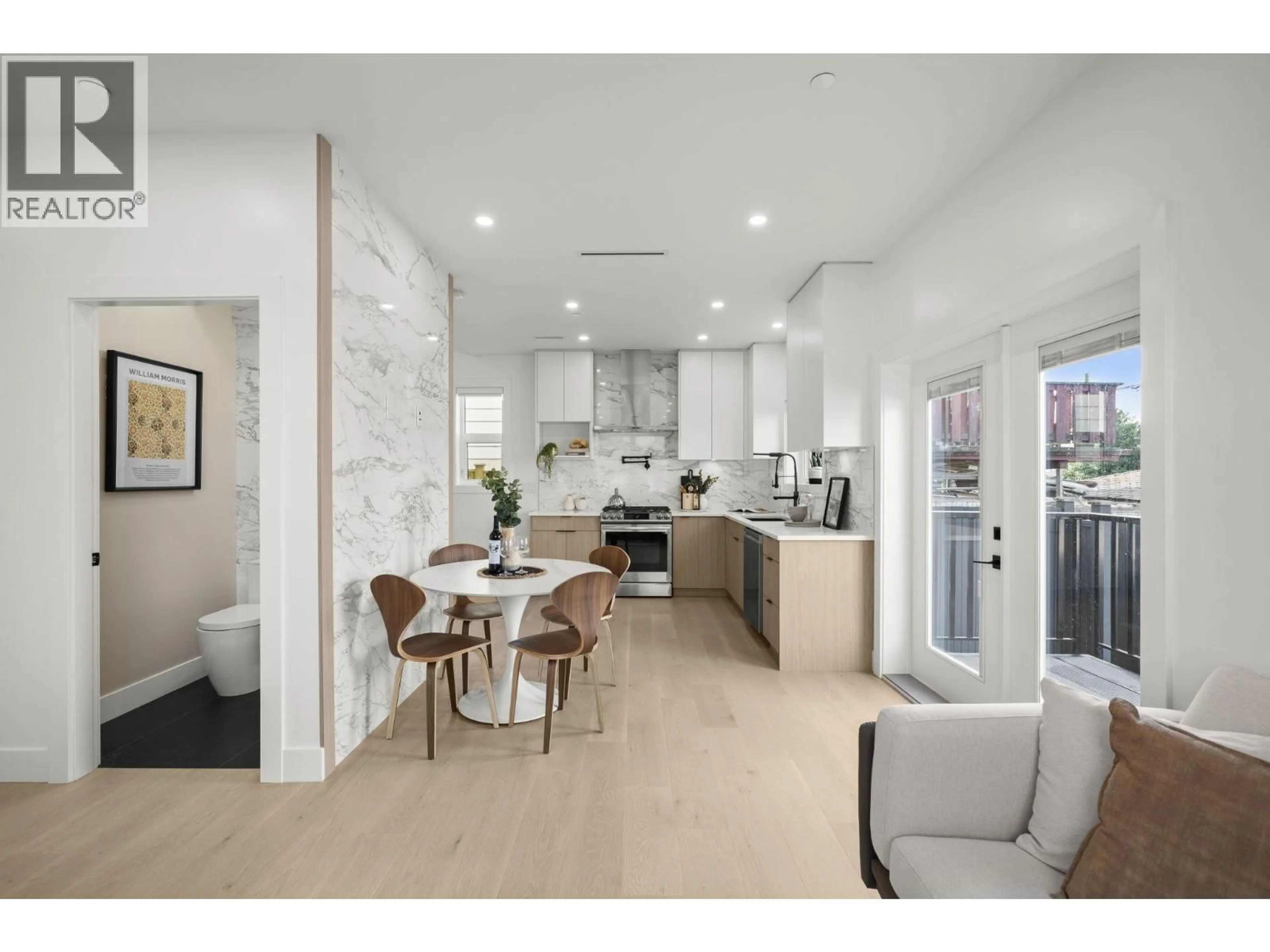 Open concept kitchen, ceramic/tile floor for 3192 23RD AVENUE, Vancouver British Columbia V5R2G5