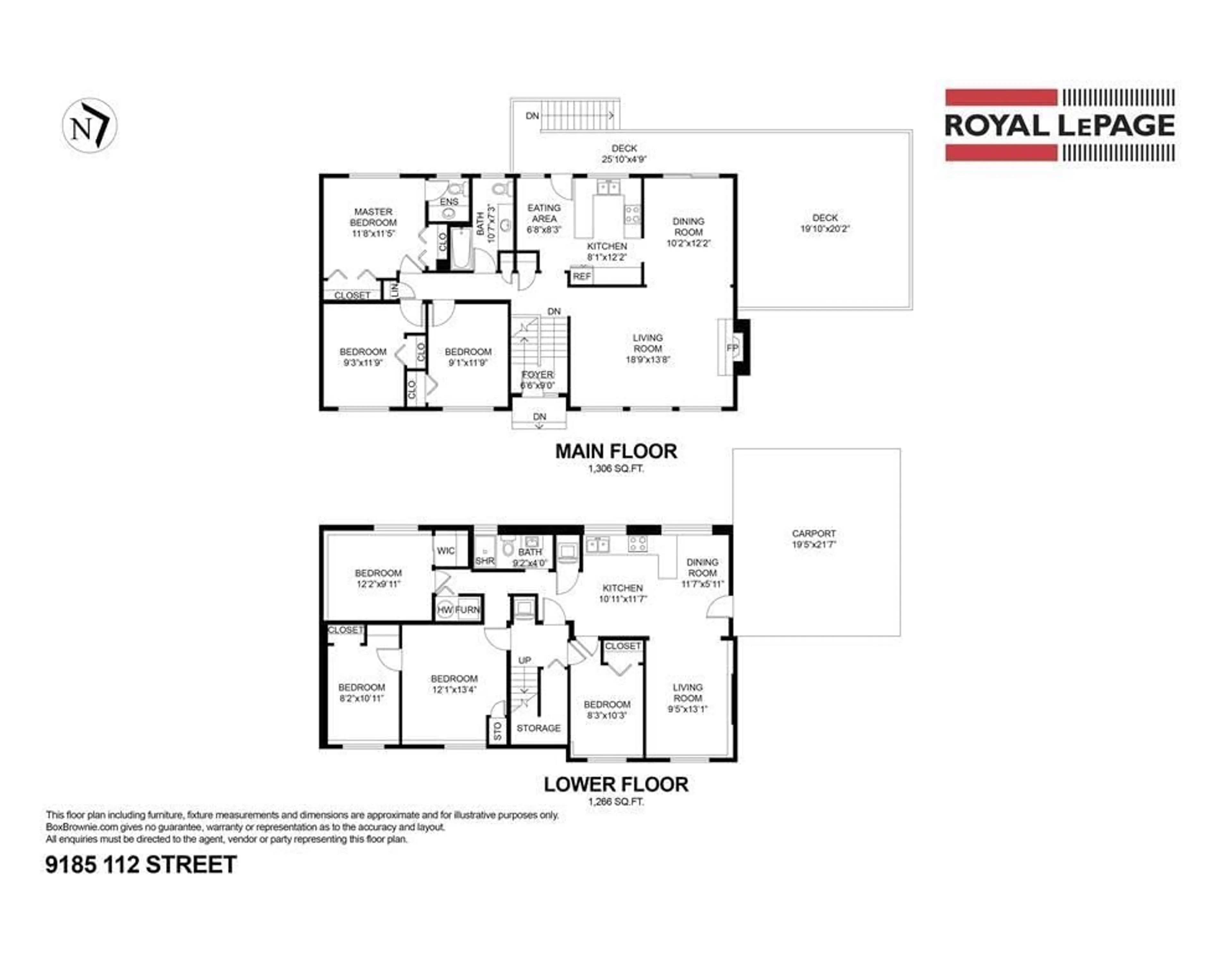 Floor plan for 9185 112 STREET, Delta British Columbia V4C4X7