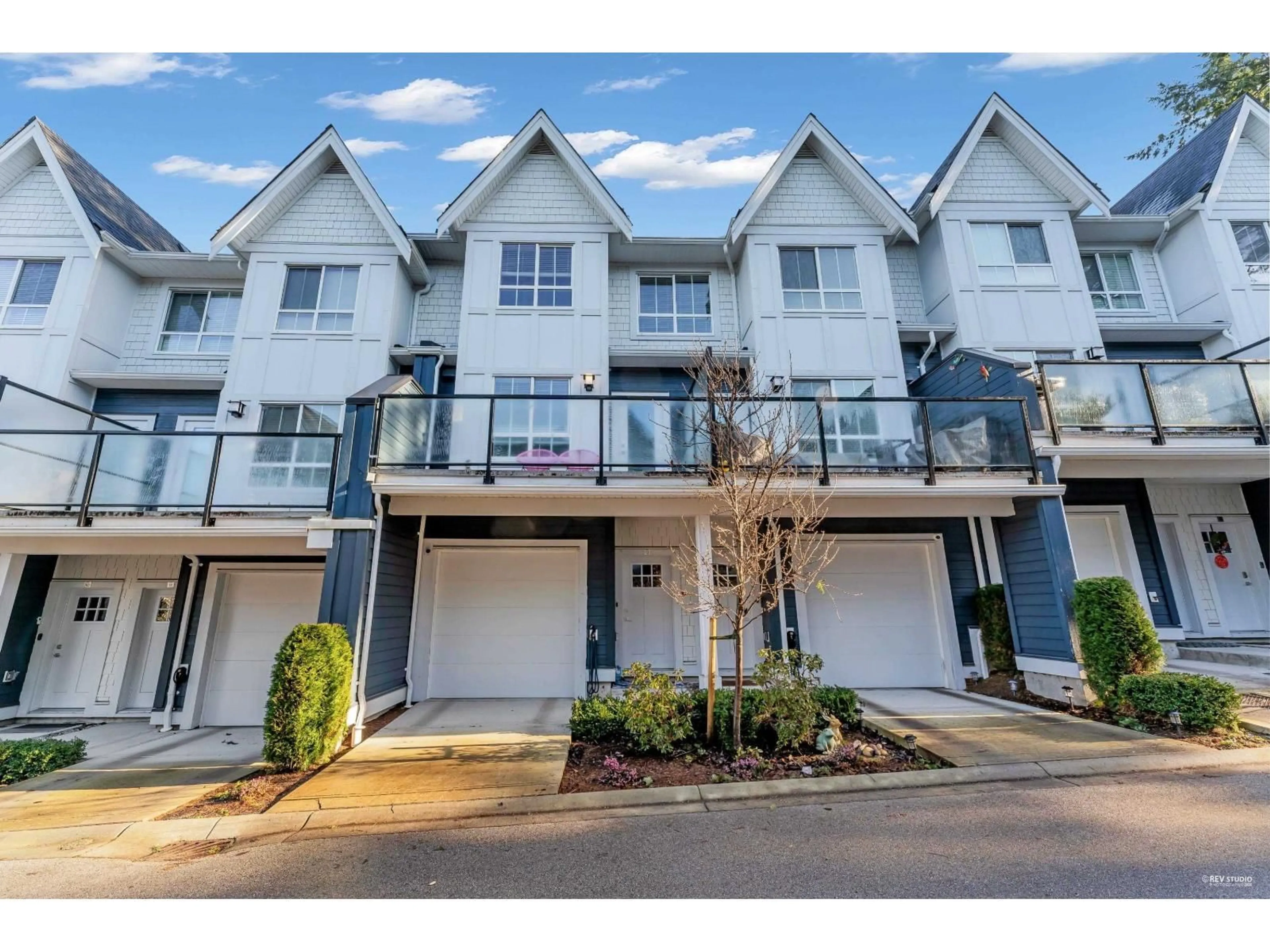 A pic from outside/outdoor area/front of a property/back of a property/a pic from drone, street for 12 - 2828 156 STREET, Surrey British Columbia V3Z0C7