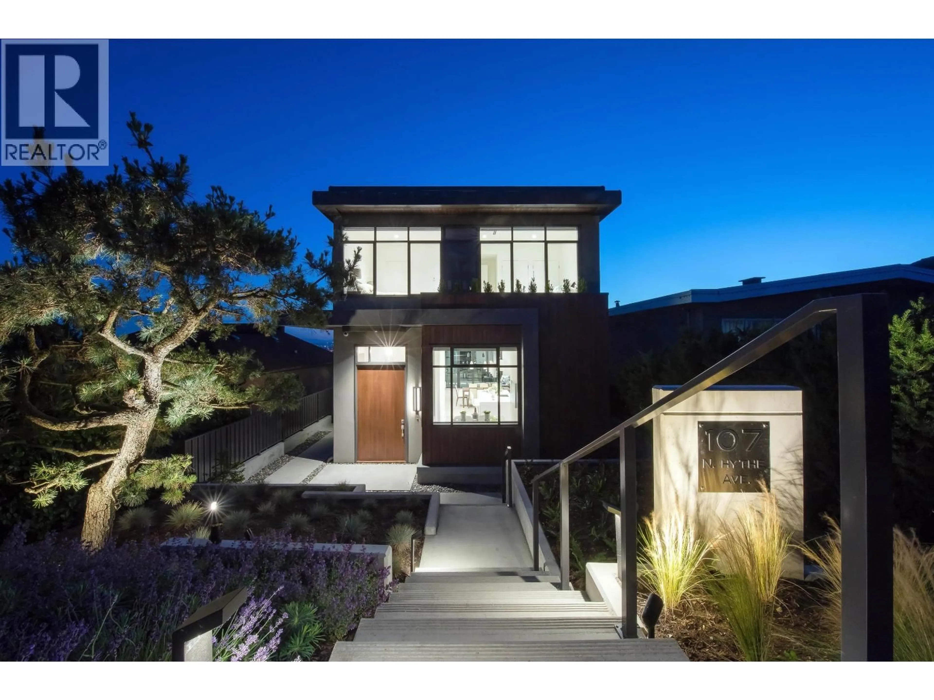 Home with brick exterior material, street for 107 HYTHE AVENUE, Burnaby British Columbia V5B1G3