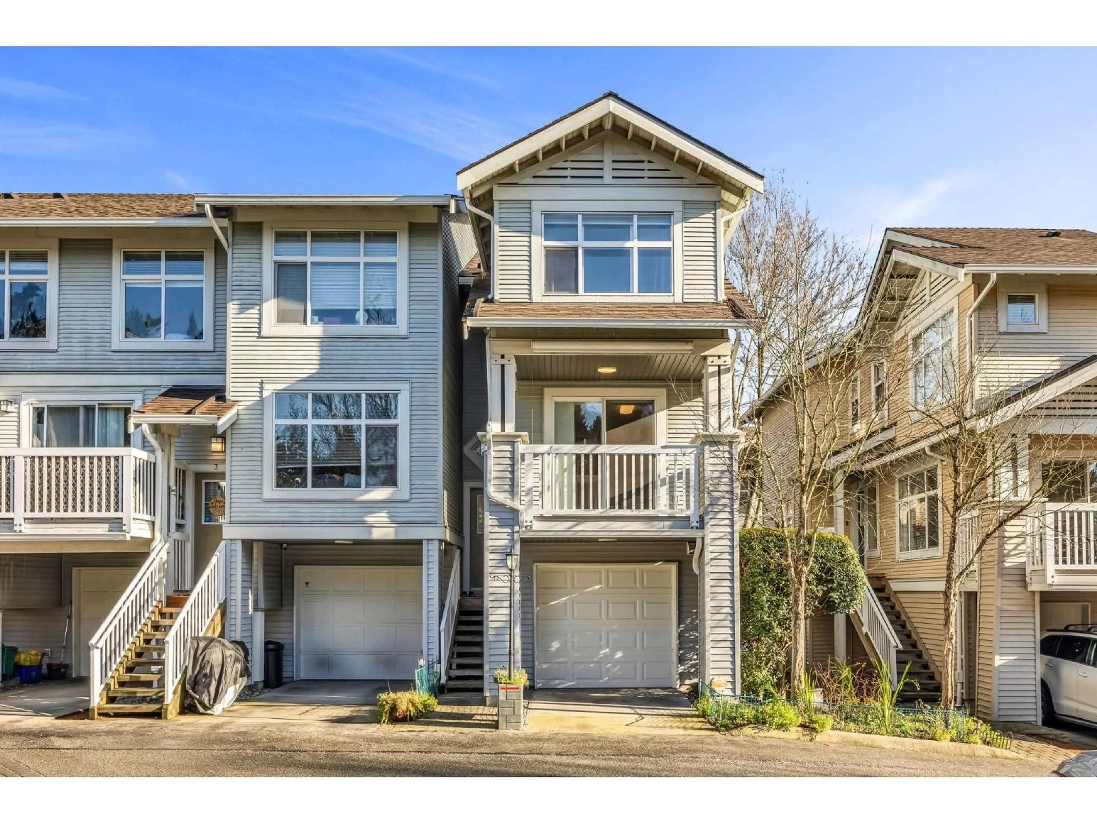 Home with vinyl exterior material, street for 4 - 7179 201 STREET STREET, Langley British Columbia V2Y2Y9