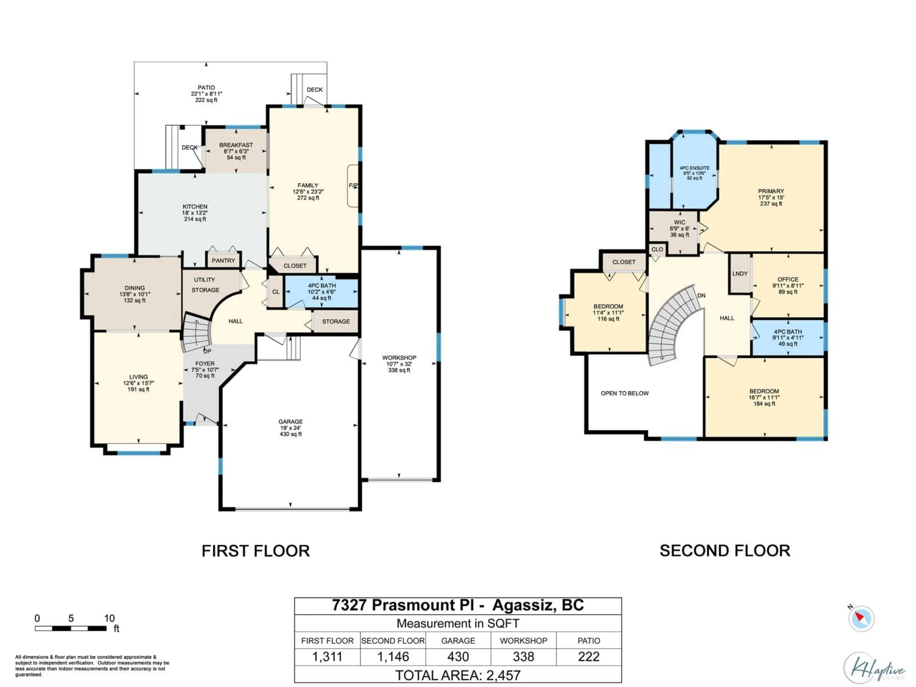 Floor plan for 7327 PRASMOUNT PLACE, Agassiz British Columbia V0M1A0