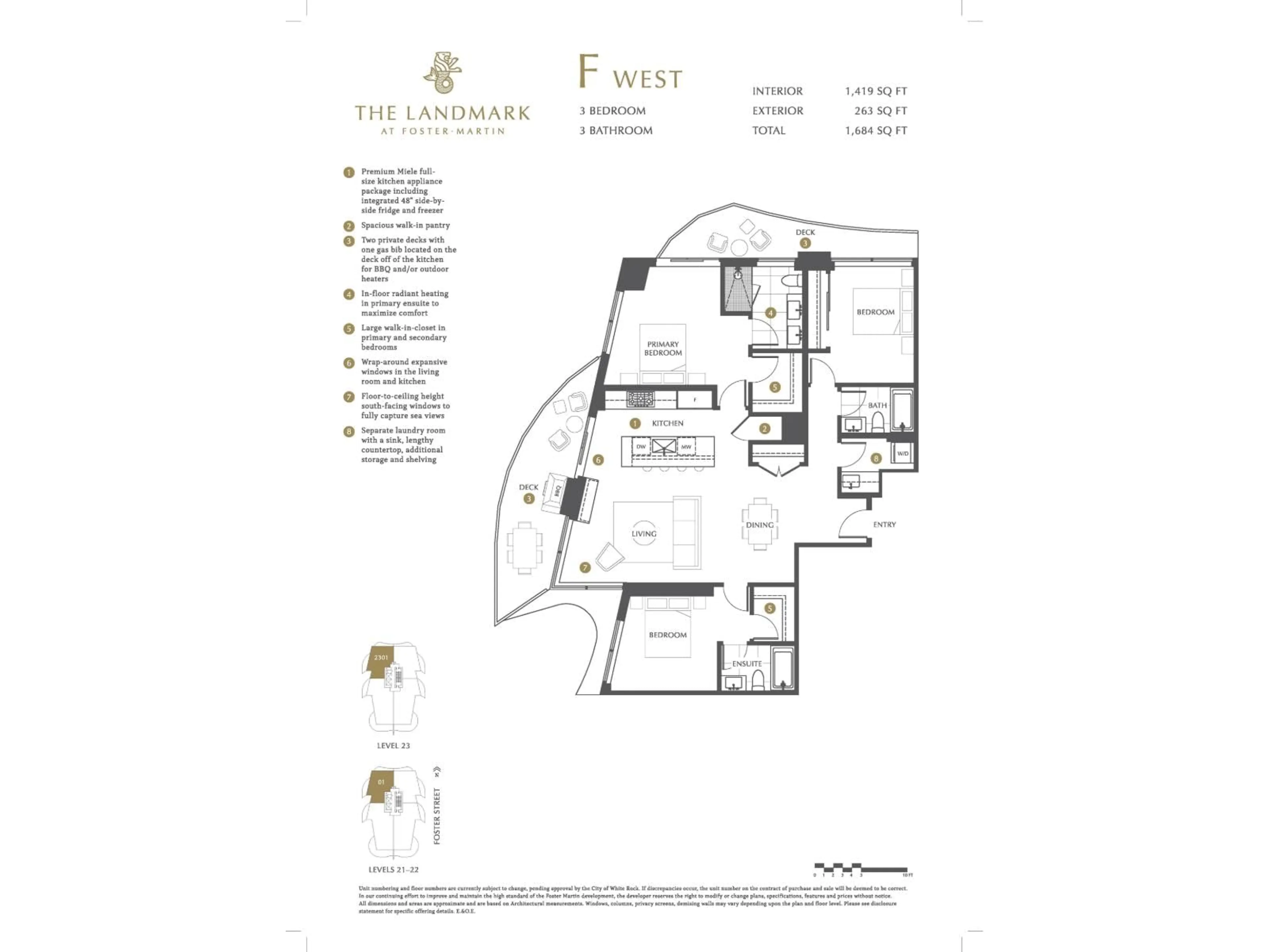 Floor plan for PH1 - 1475 FOSTER STREET, White Rock British Columbia V4B3W7