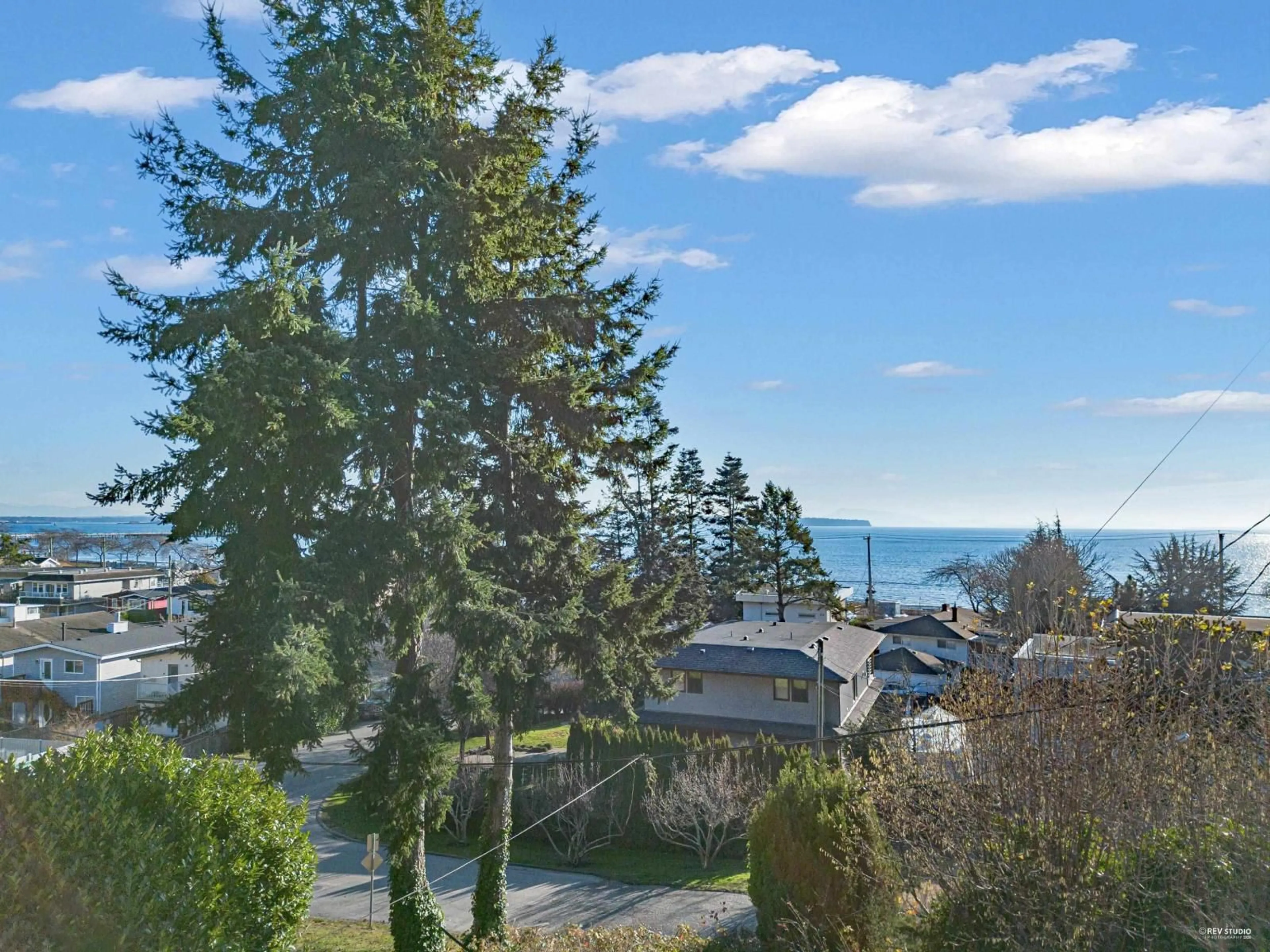 A pic from outside/outdoor area/front of a property/back of a property/a pic from drone, water/lake/river/ocean view for 14693 WEST BEACH AVENUE, White Rock British Columbia V4B2T9