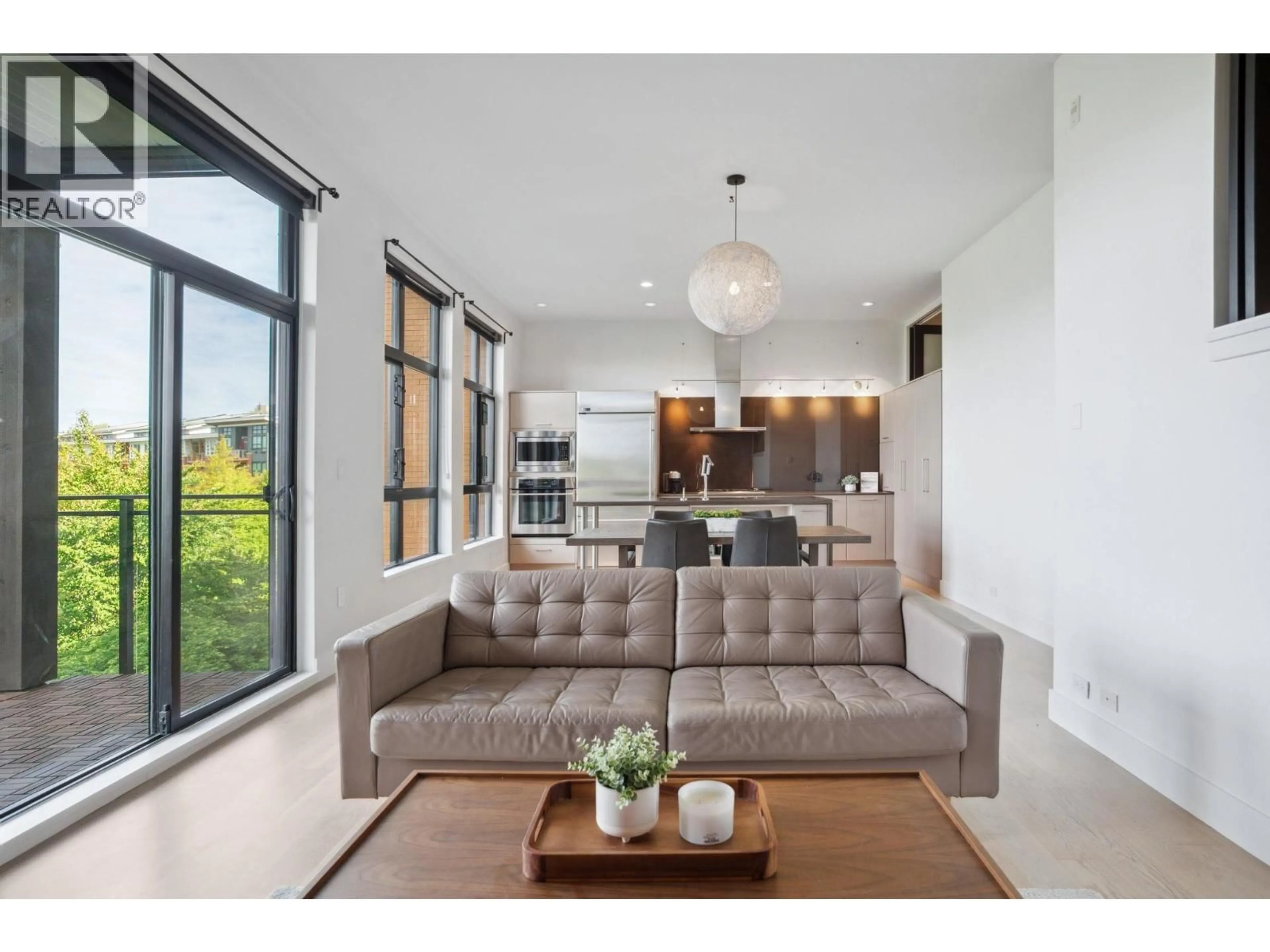 Living room with furniture, unknown for 302 - 220 SALTER STREET, New Westminster British Columbia V3M0H4