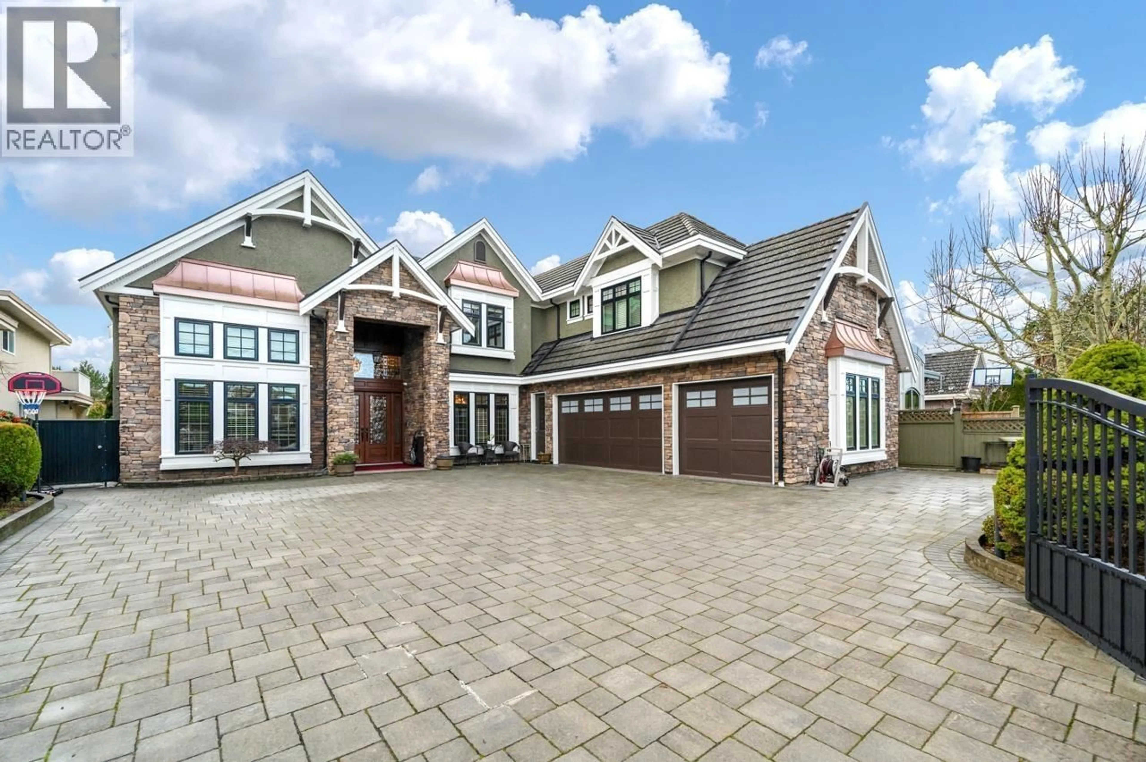 Home with brick exterior material, street for 4180 GRANVILLE AVENUE, Richmond British Columbia V7C1E4