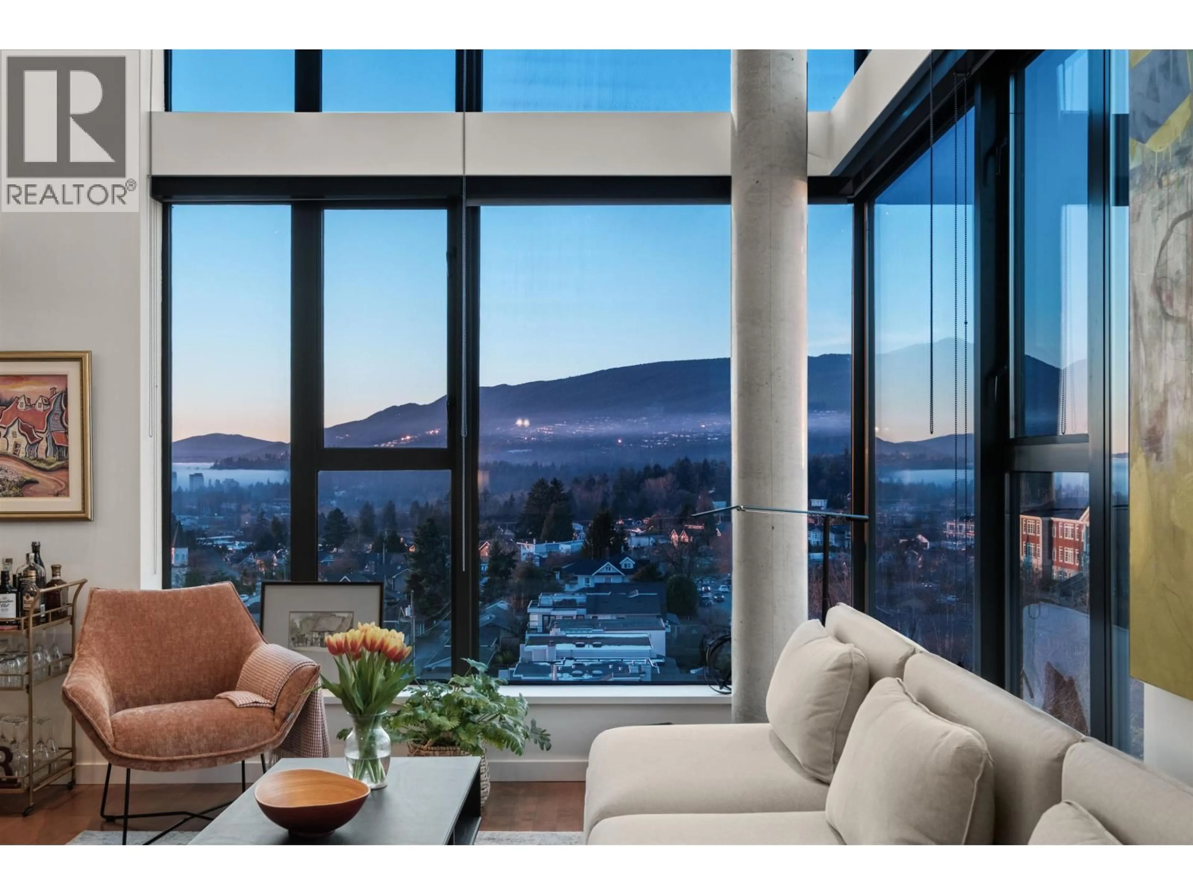 Living room with furniture, unknown for PH8 - 683 VICTORIA PARK, North Vancouver British Columbia V7M0A2