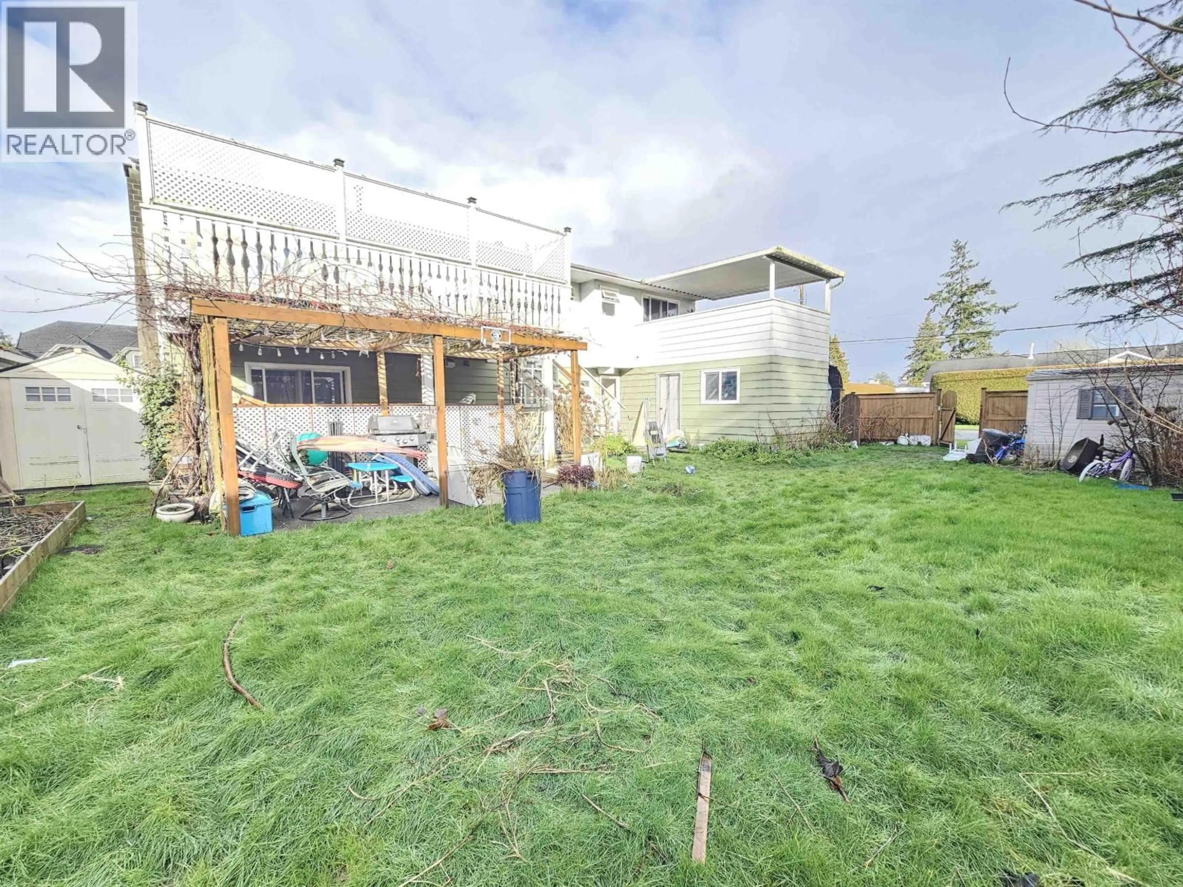 A pic from outside/outdoor area/front of a property/back of a property/a pic from drone, building for 5574 49 AVENUE, Delta British Columbia V4K3N8