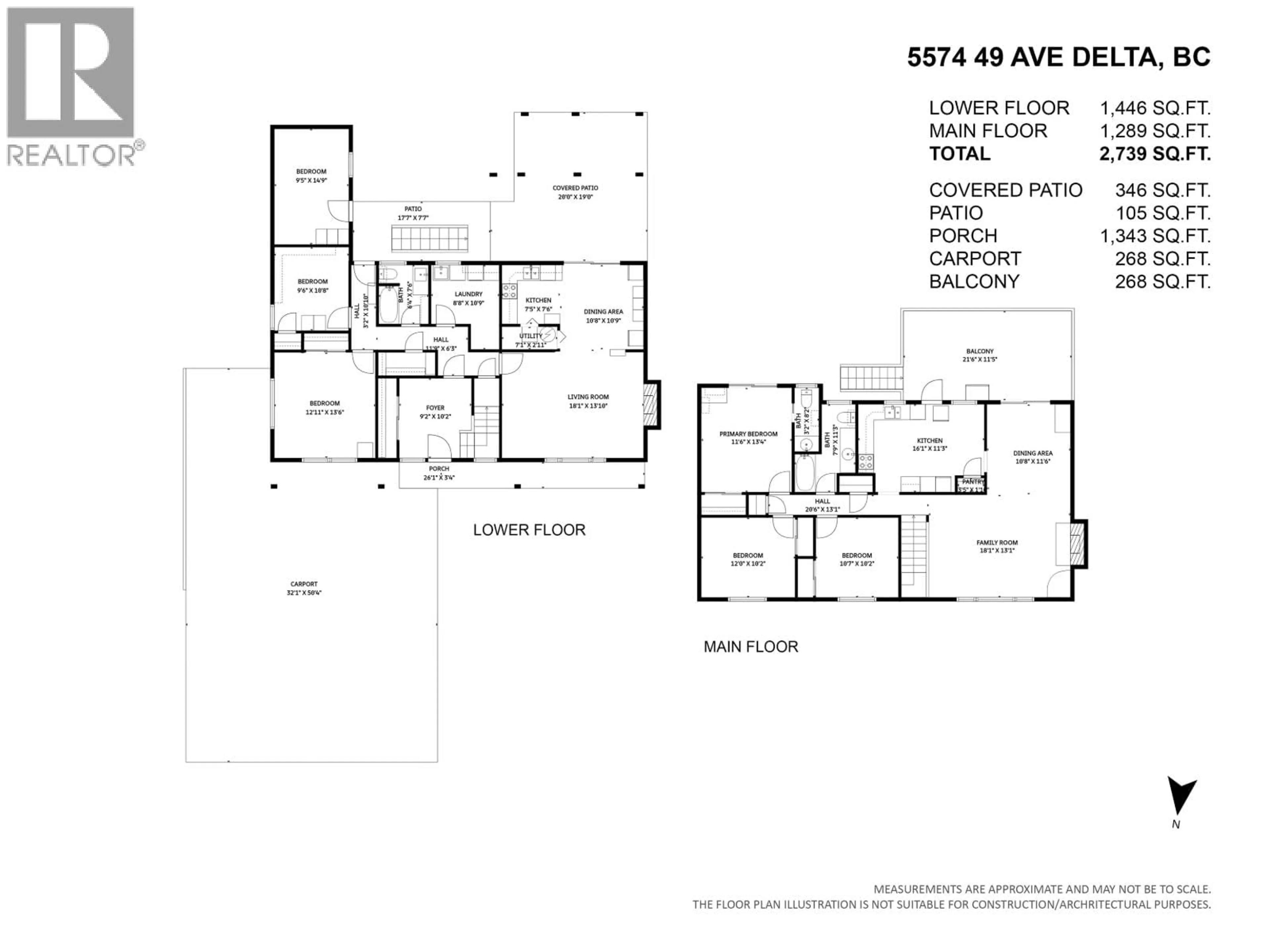 Floor plan for 5574 49 AVENUE, Delta British Columbia V4K3N8