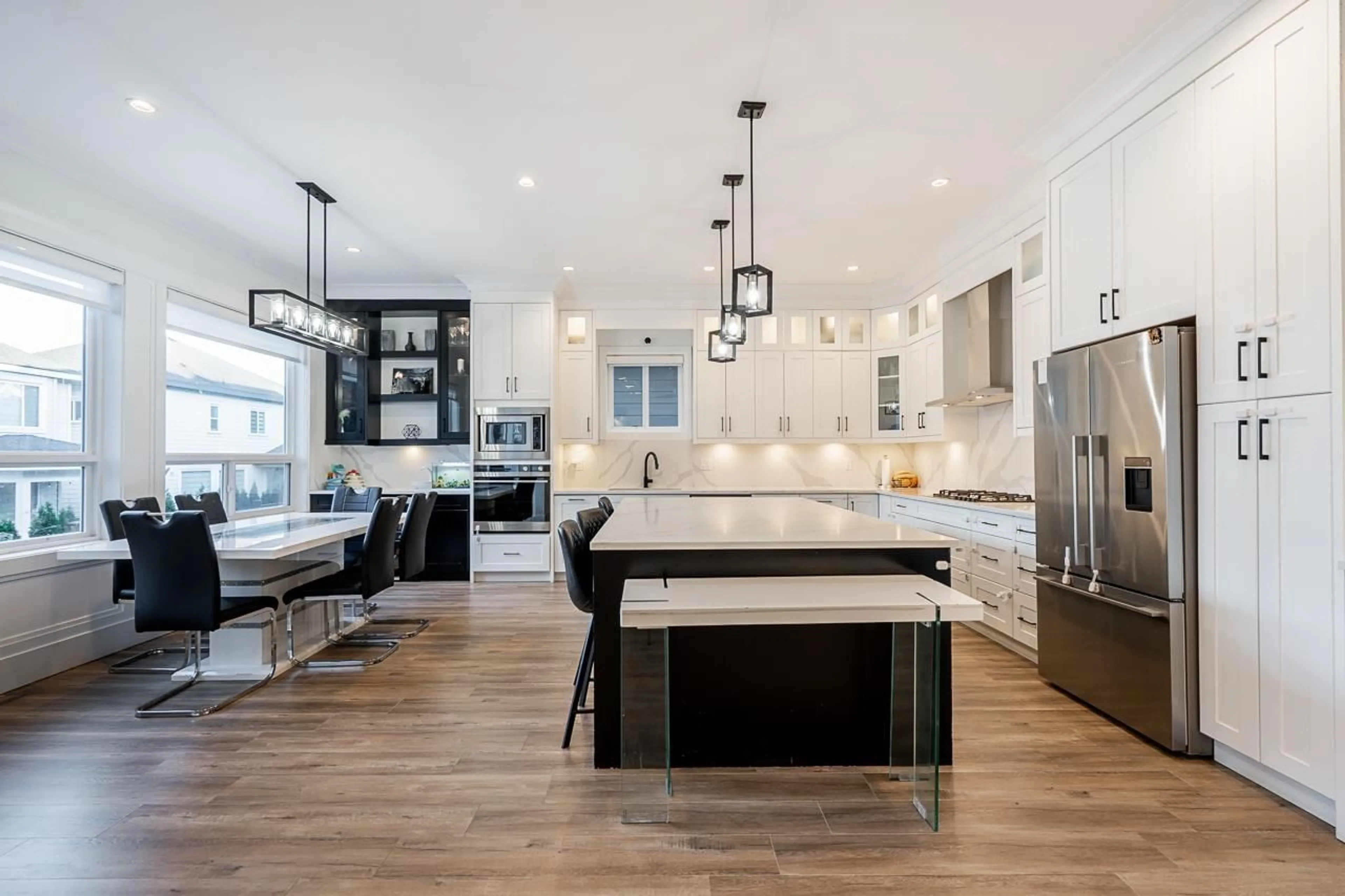 Open concept kitchen, unknown for 17825 BARNSTON DRIVE DRIVE EAST, Surrey British Columbia V4N6T4