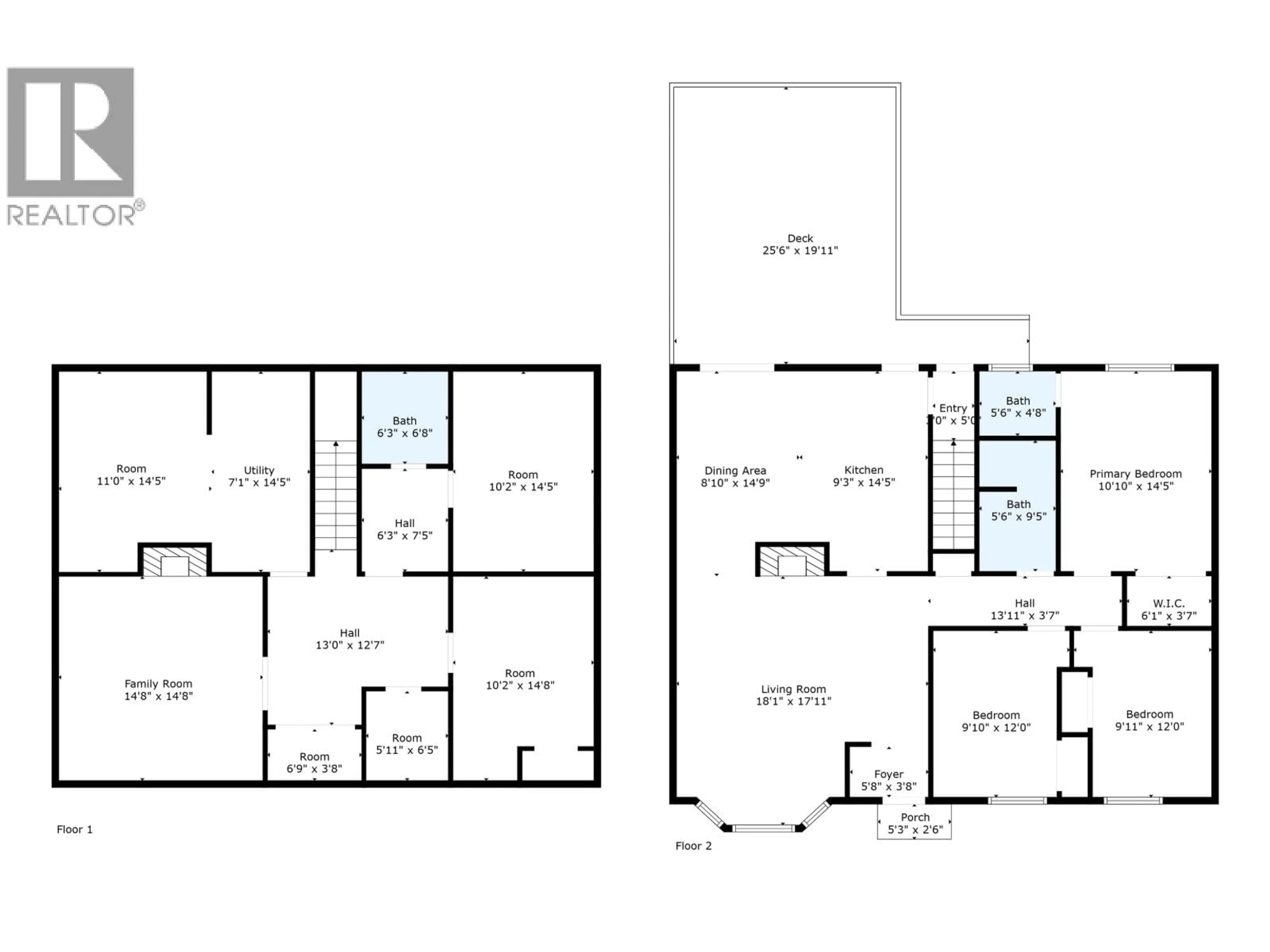 Floor plan for 450 KELLY STREET, Prince George British Columbia V2M3K5