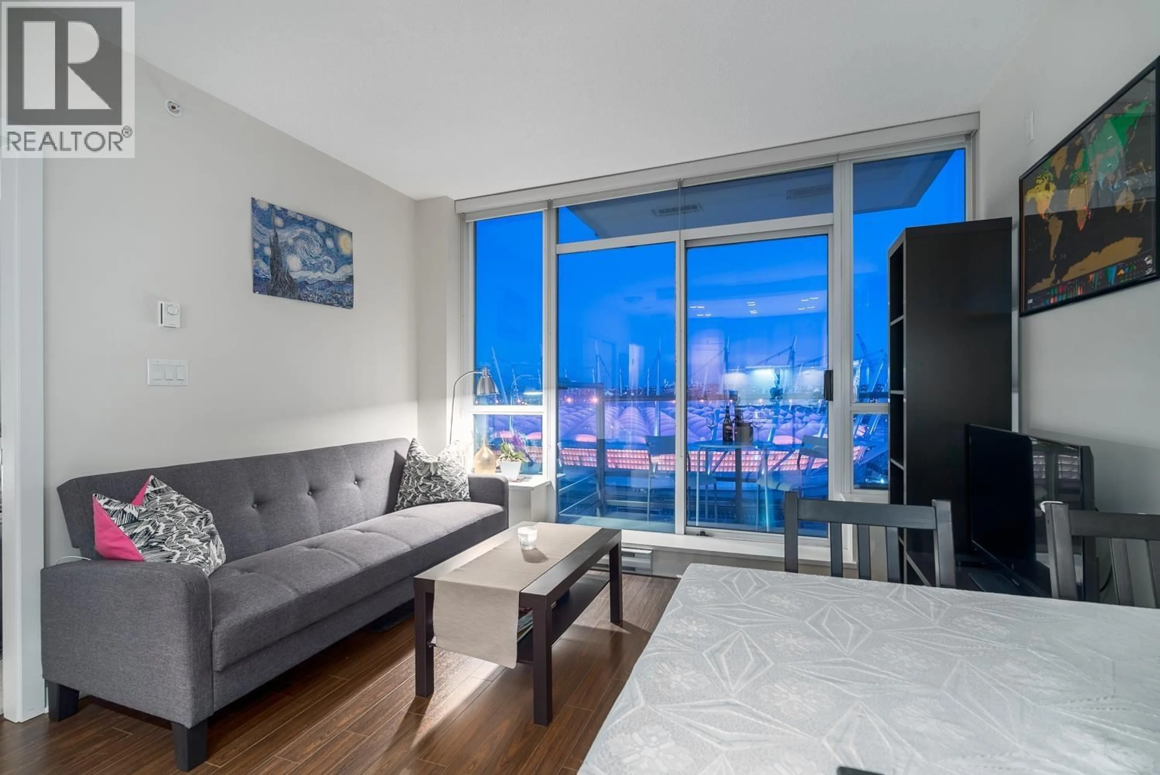 Living room with furniture, unknown for 1905 - 821 CAMBIE STREET, Vancouver British Columbia V6B0E3