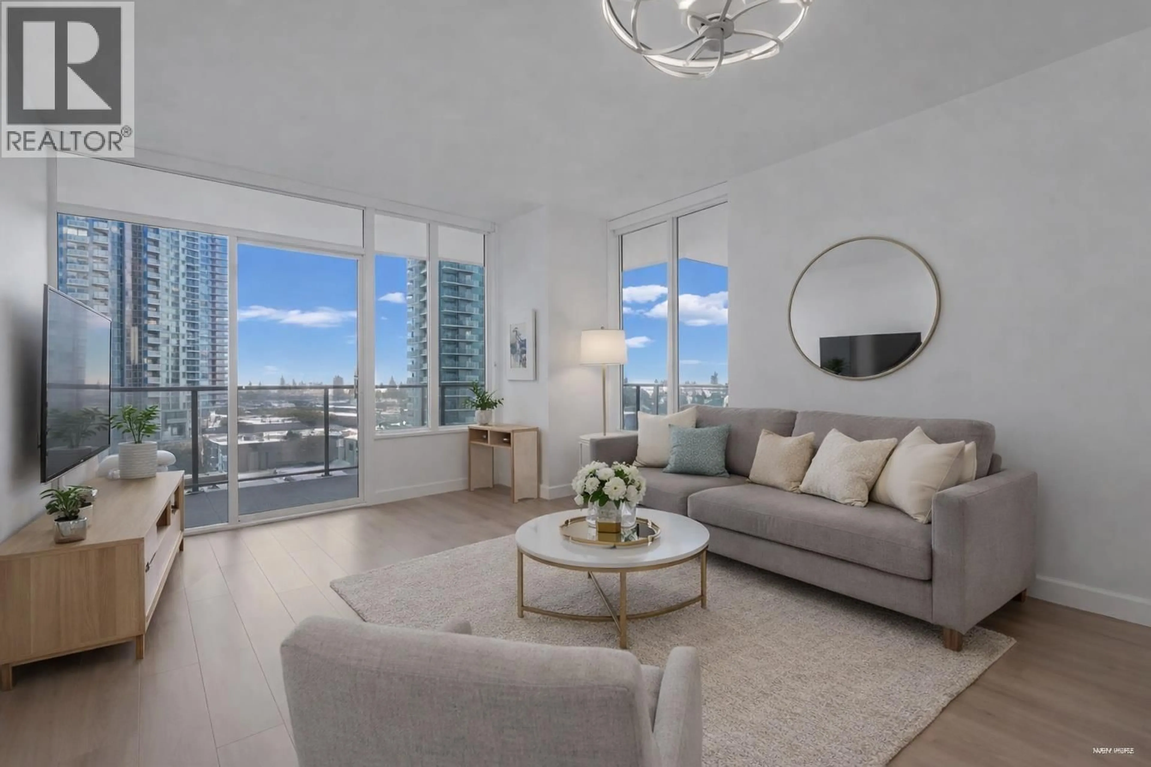 Living room with furniture, unknown for 805 - 6288 CASSIE AVENUE, Burnaby British Columbia V5H0H7