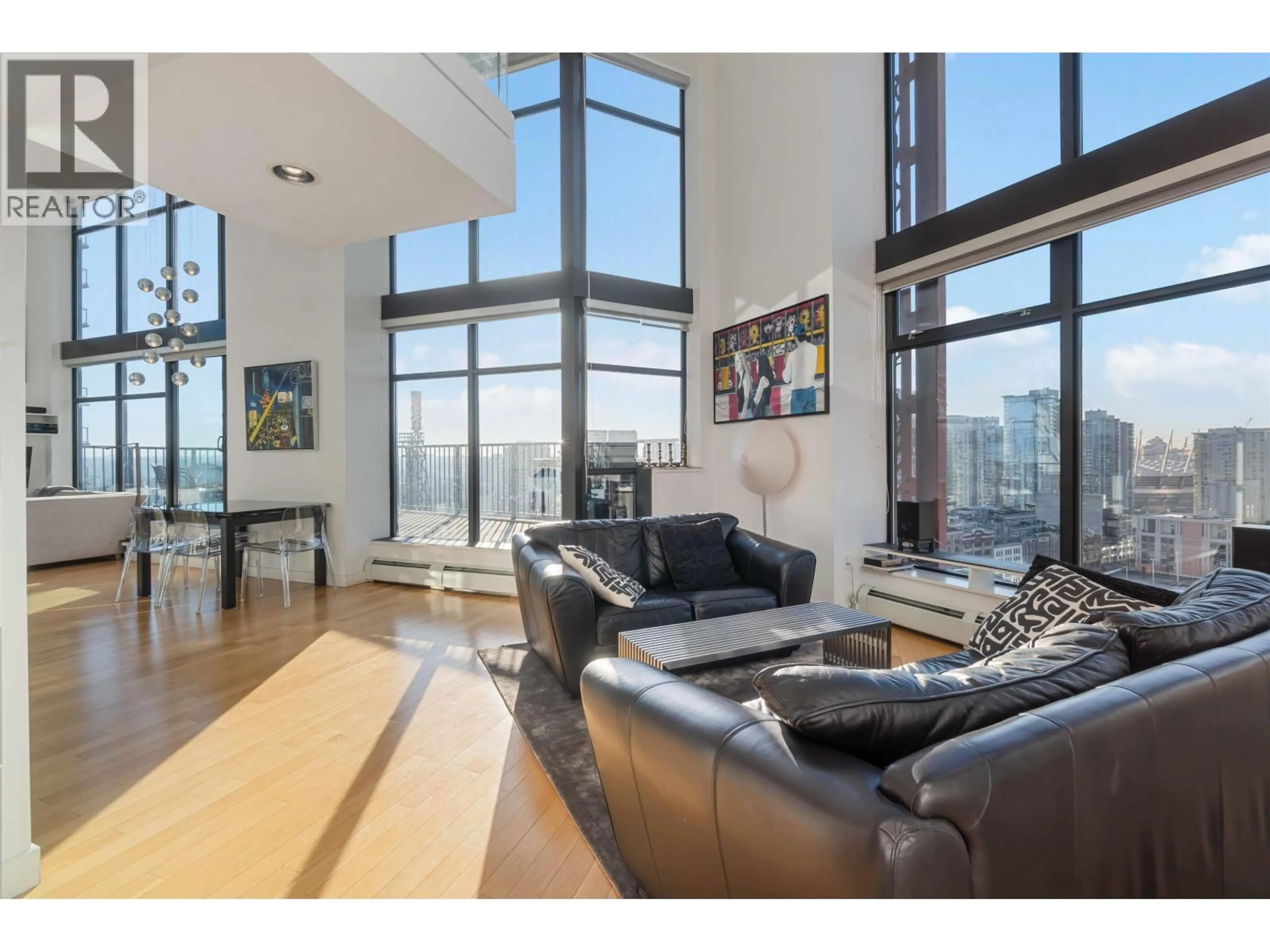 Living room with furniture, unknown for 2306 - 128 CORDOVA STREET, Vancouver British Columbia V6B0E6