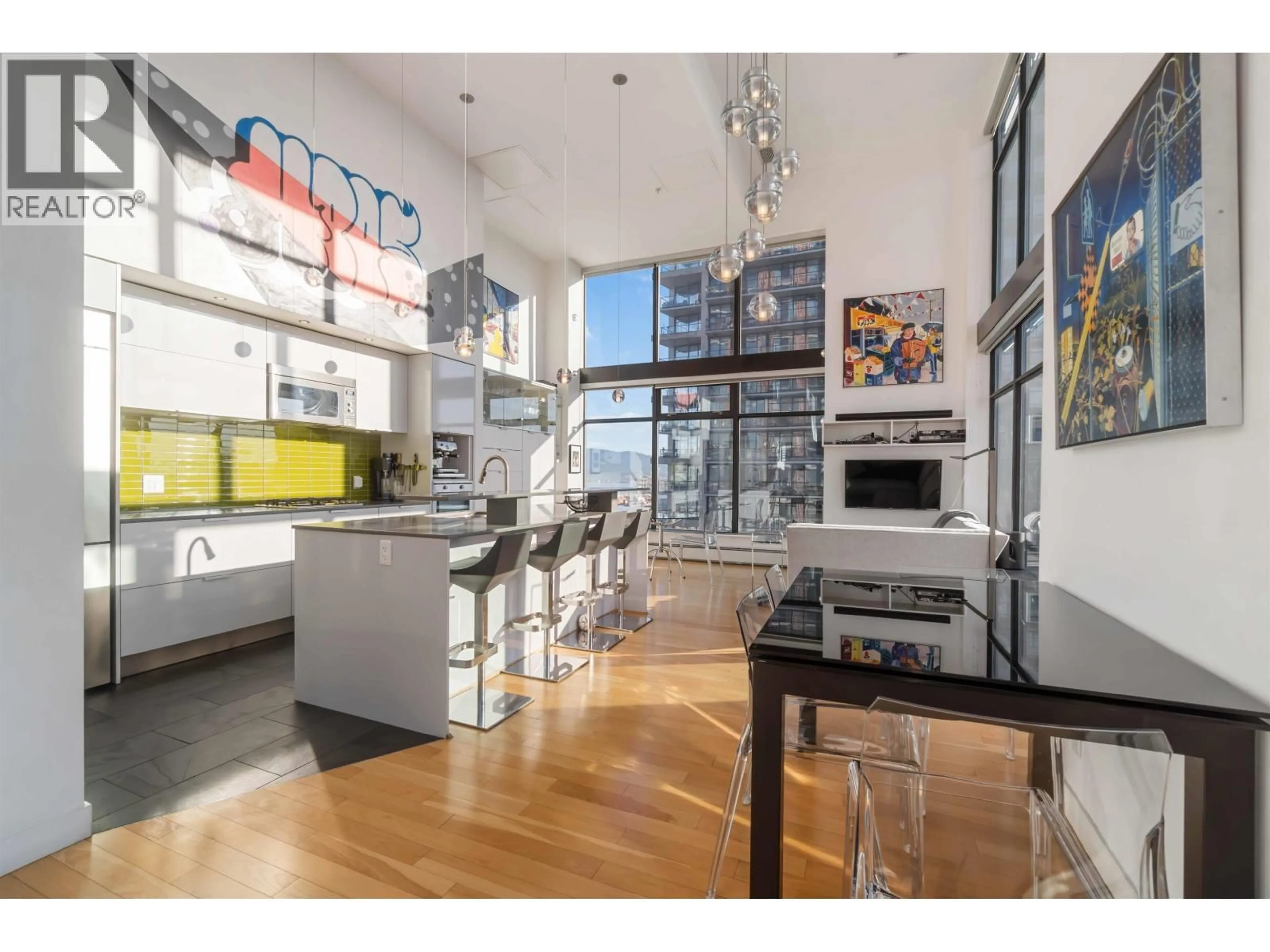 Open concept kitchen, unknown for 2306 - 128 CORDOVA STREET, Vancouver British Columbia V6B0E6