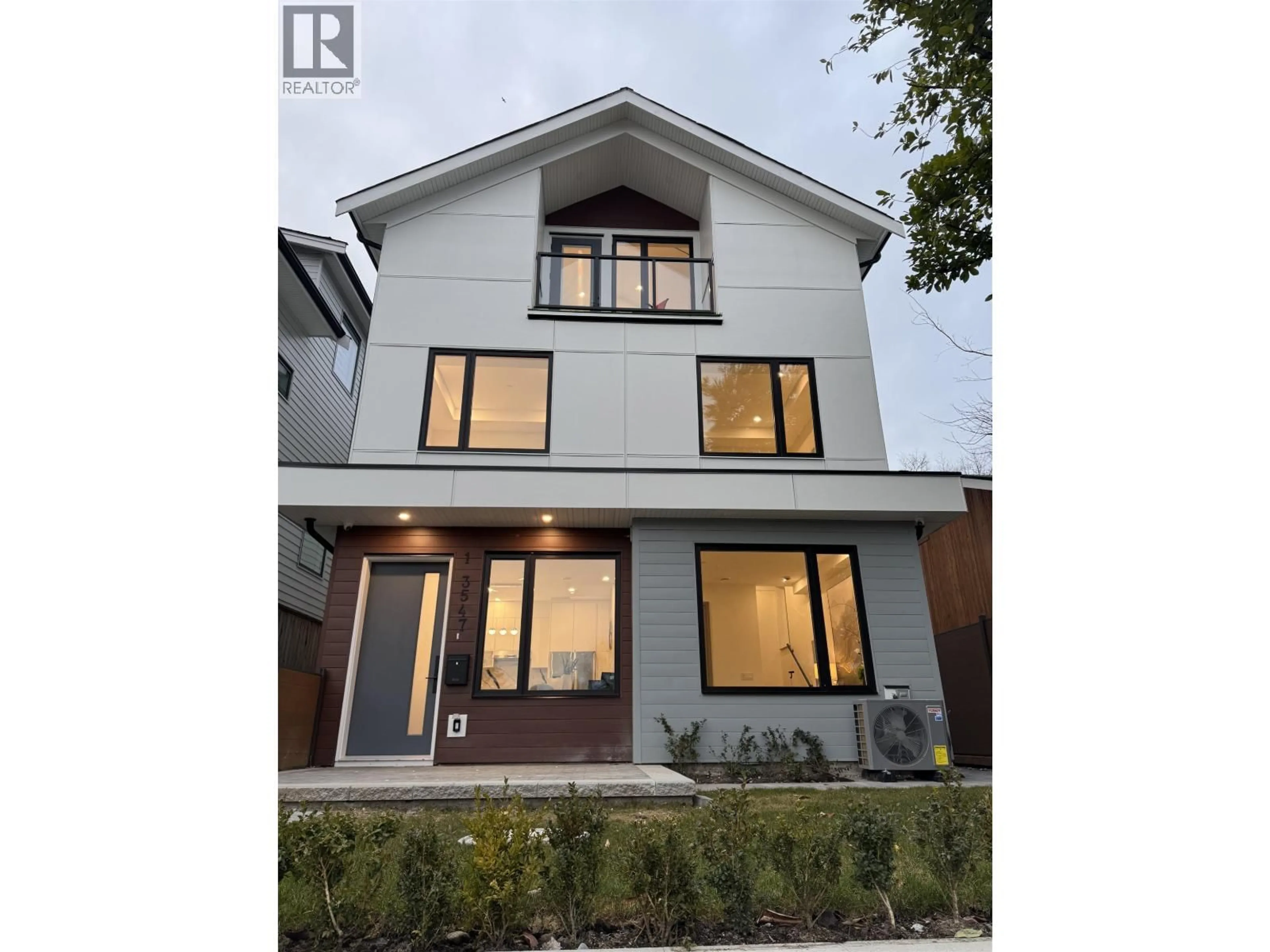 Home with brick exterior material, street for 1 - 3547 GEORGIA STREET, Vancouver British Columbia V5K2L9