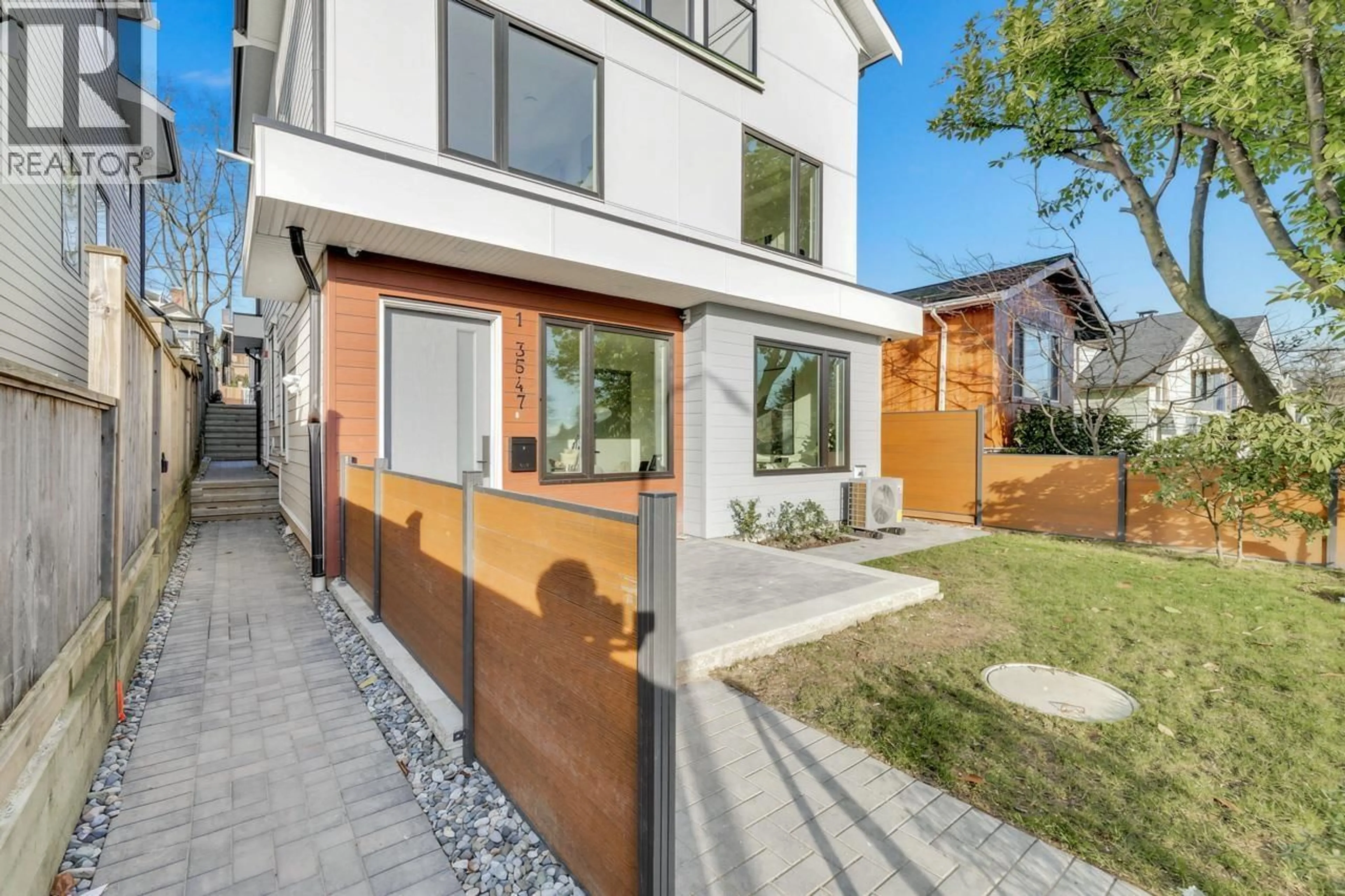 Home with brick exterior material, street for 1 - 3547 GEORGIA STREET, Vancouver British Columbia V5K2L9