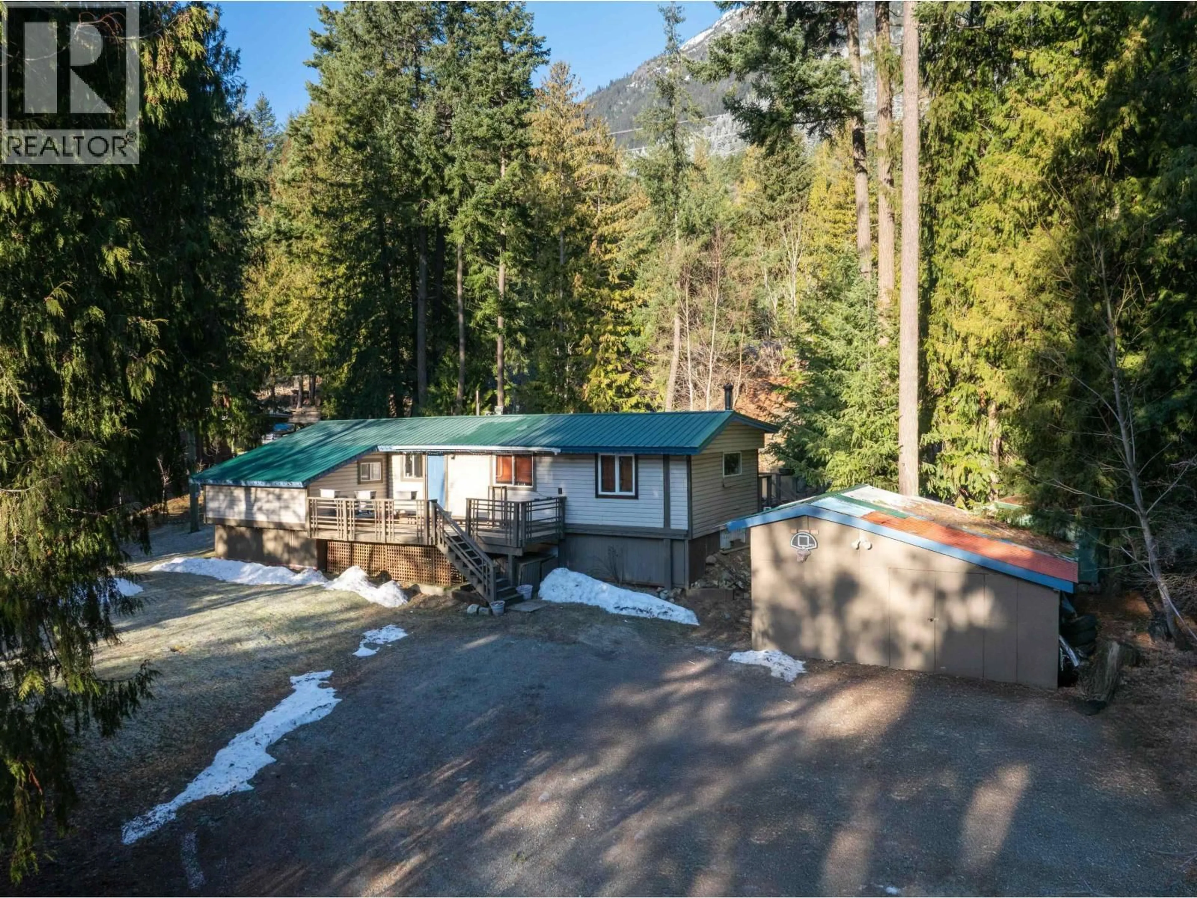 A pic from outside/outdoor area/front of a property/back of a property/a pic from drone, forest/trees view for 9245 PEMBERTON PORTAGE ROAD, D'Arcy British Columbia V0N1L0