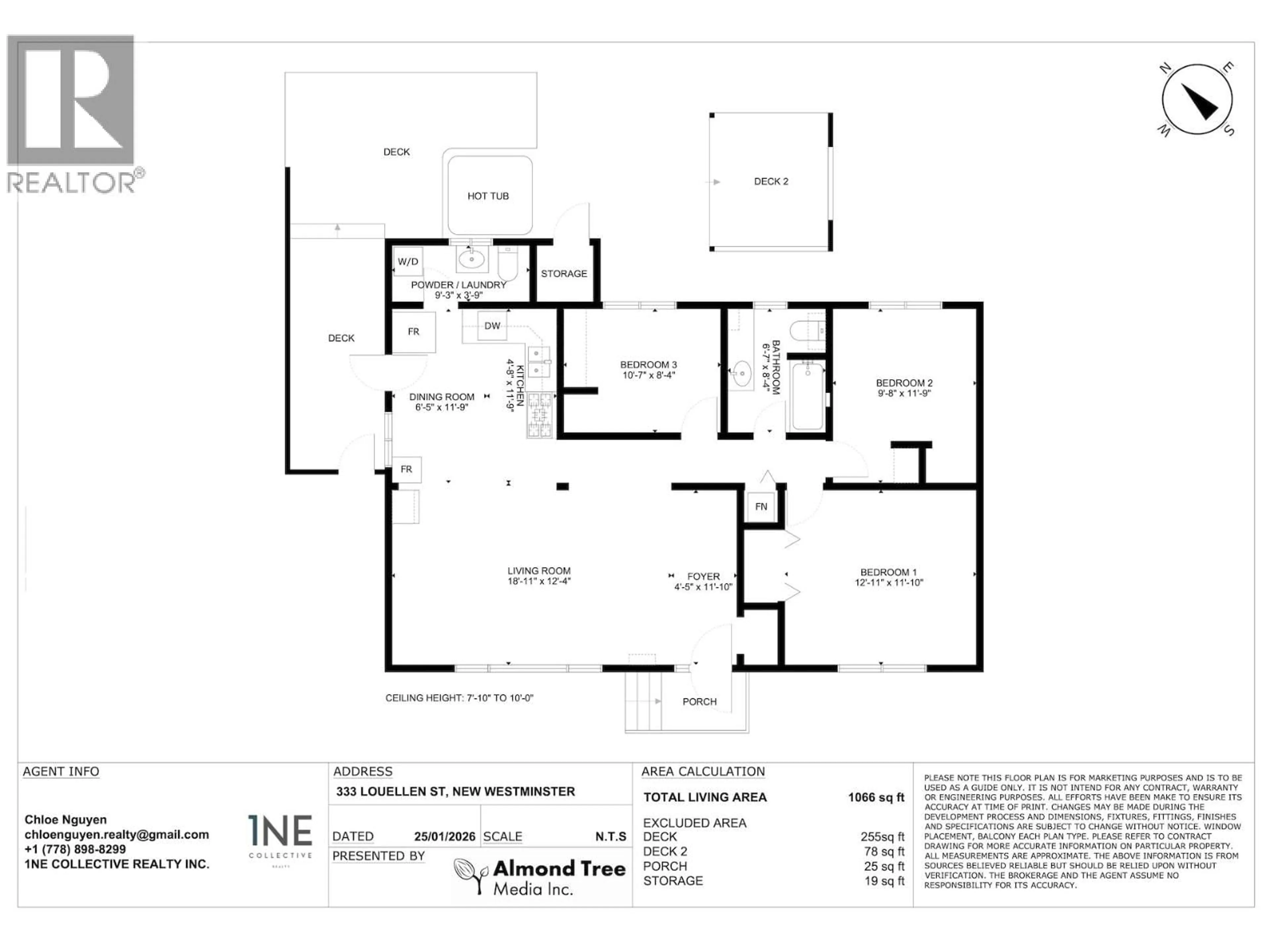 Floor plan for 333 LOUELLEN STREET, New Westminster British Columbia V3M4G6