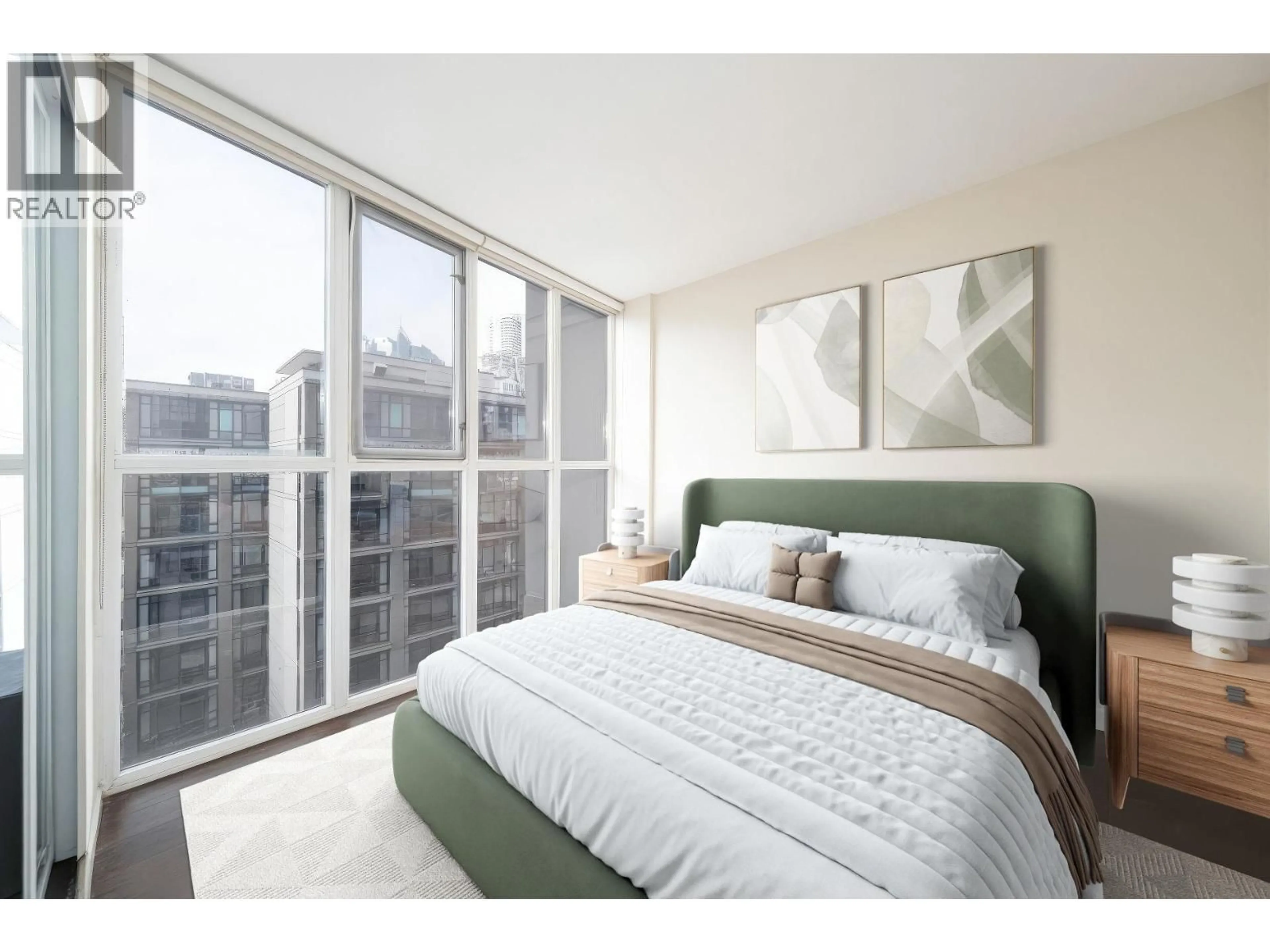 Bedroom with bed, unknown for 908 - 1155 SEYMOUR STREET, Vancouver British Columbia V6B1K2