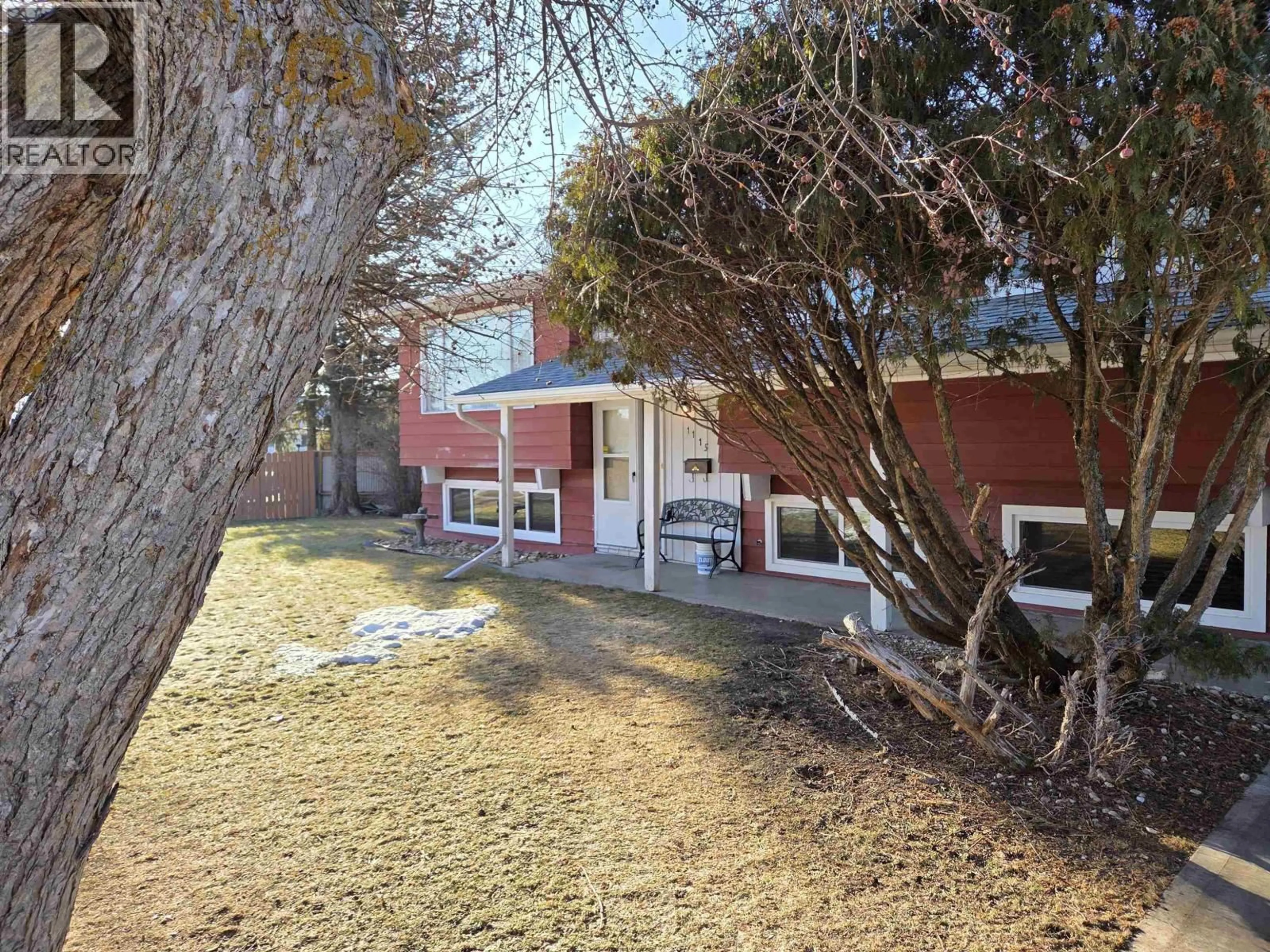 A pic from outside/outdoor area/front of a property/back of a property/a pic from drone, street for 1115 LATIN AVENUE, Williams Lake British Columbia V2G2K1