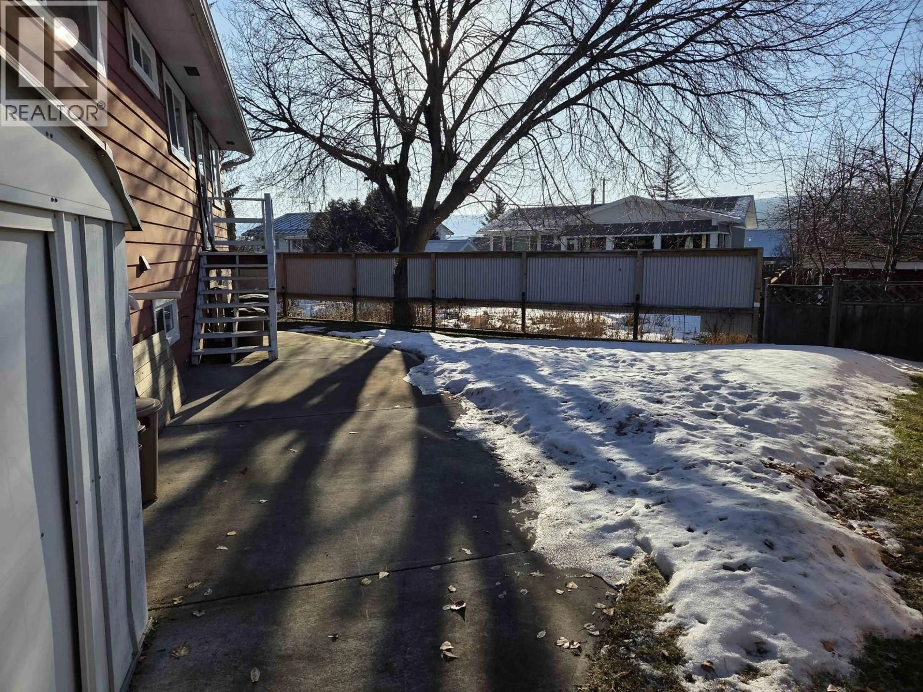 A pic from outside/outdoor area/front of a property/back of a property/a pic from drone, street for 1115 LATIN AVENUE, Williams Lake British Columbia V2G2K1