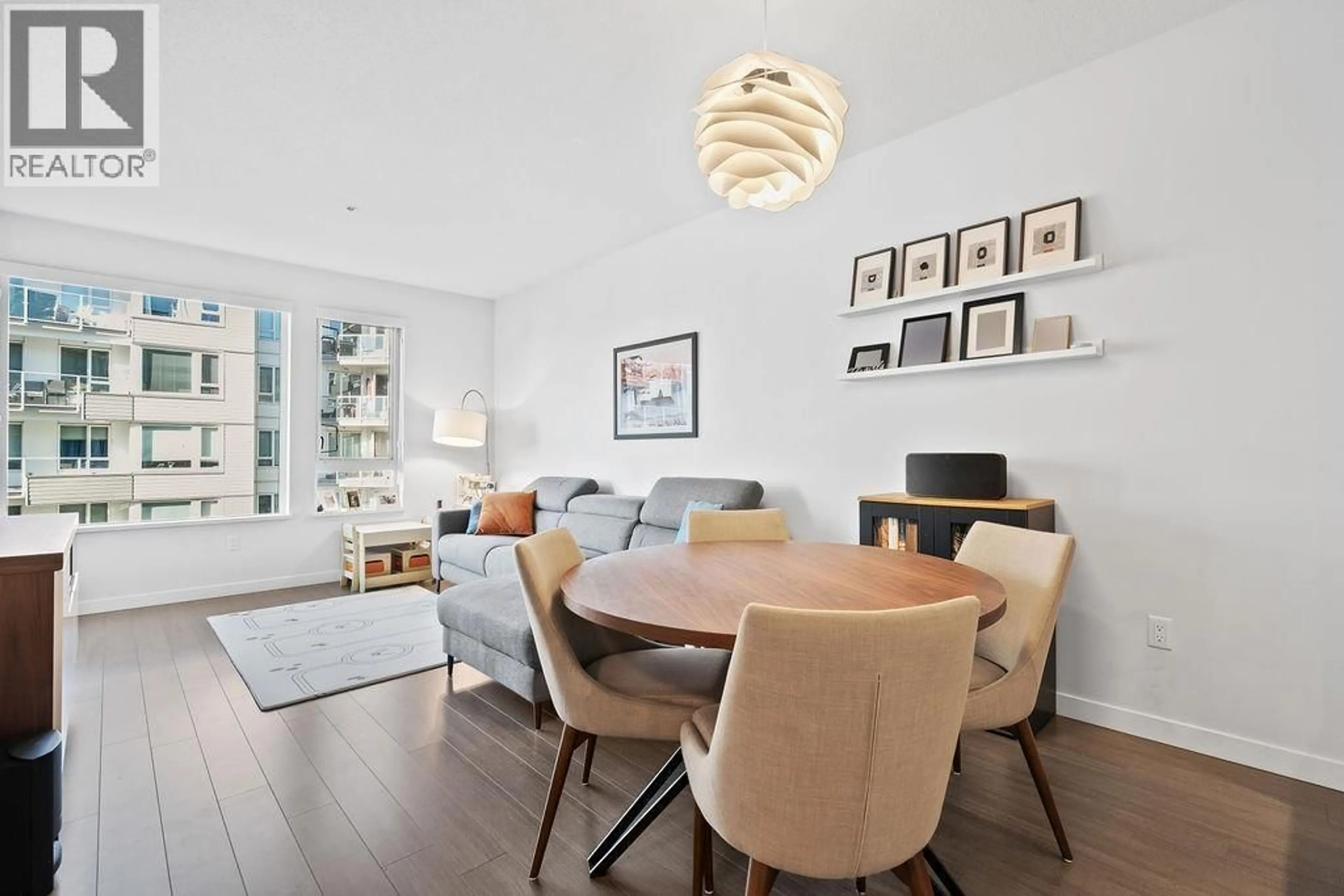 Dining room, wood/laminate floor for 328 - 255 1ST STREET, North Vancouver British Columbia V7M3G8